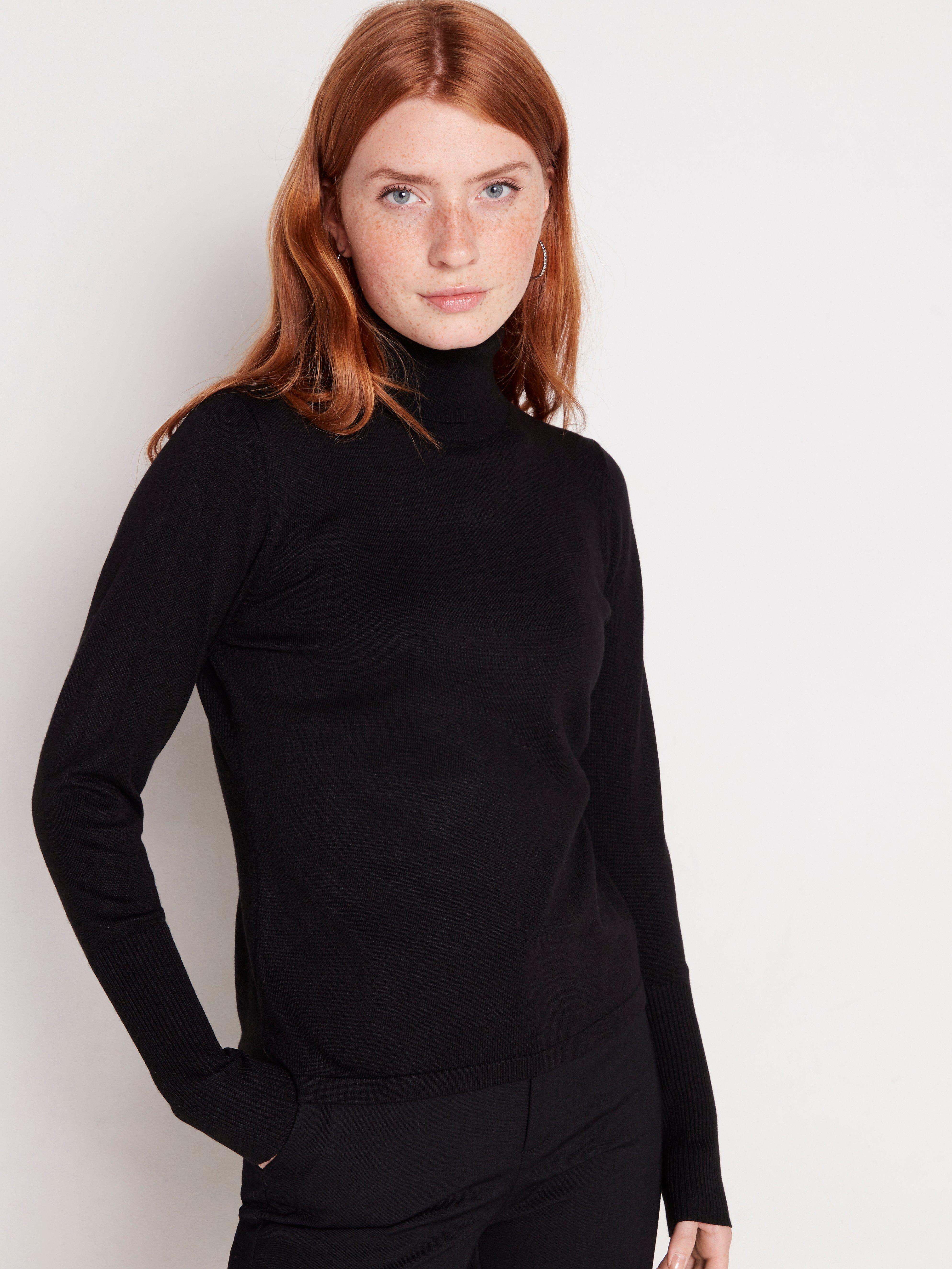 fine polo neck jumpers