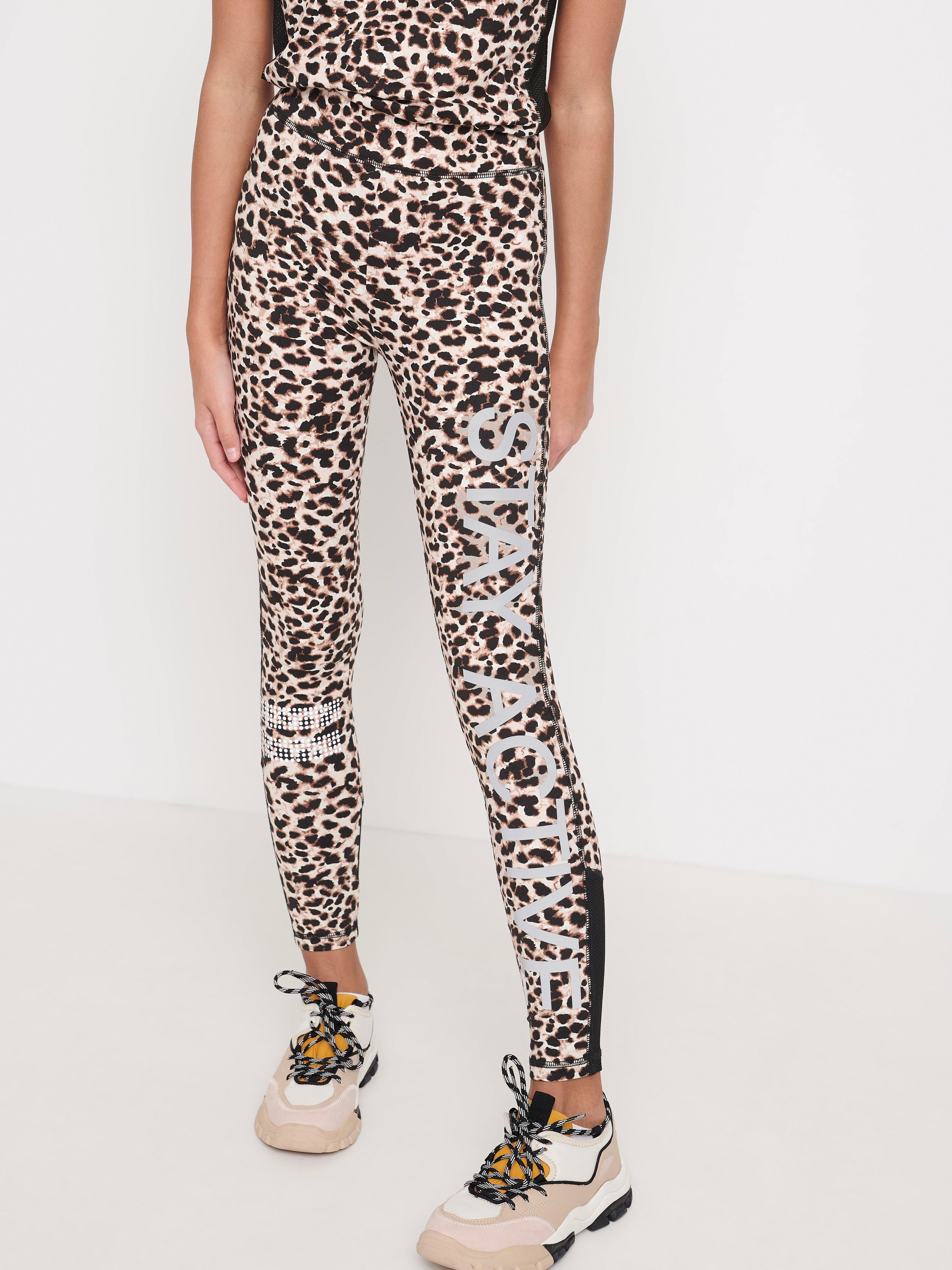 leopard print baby leggings