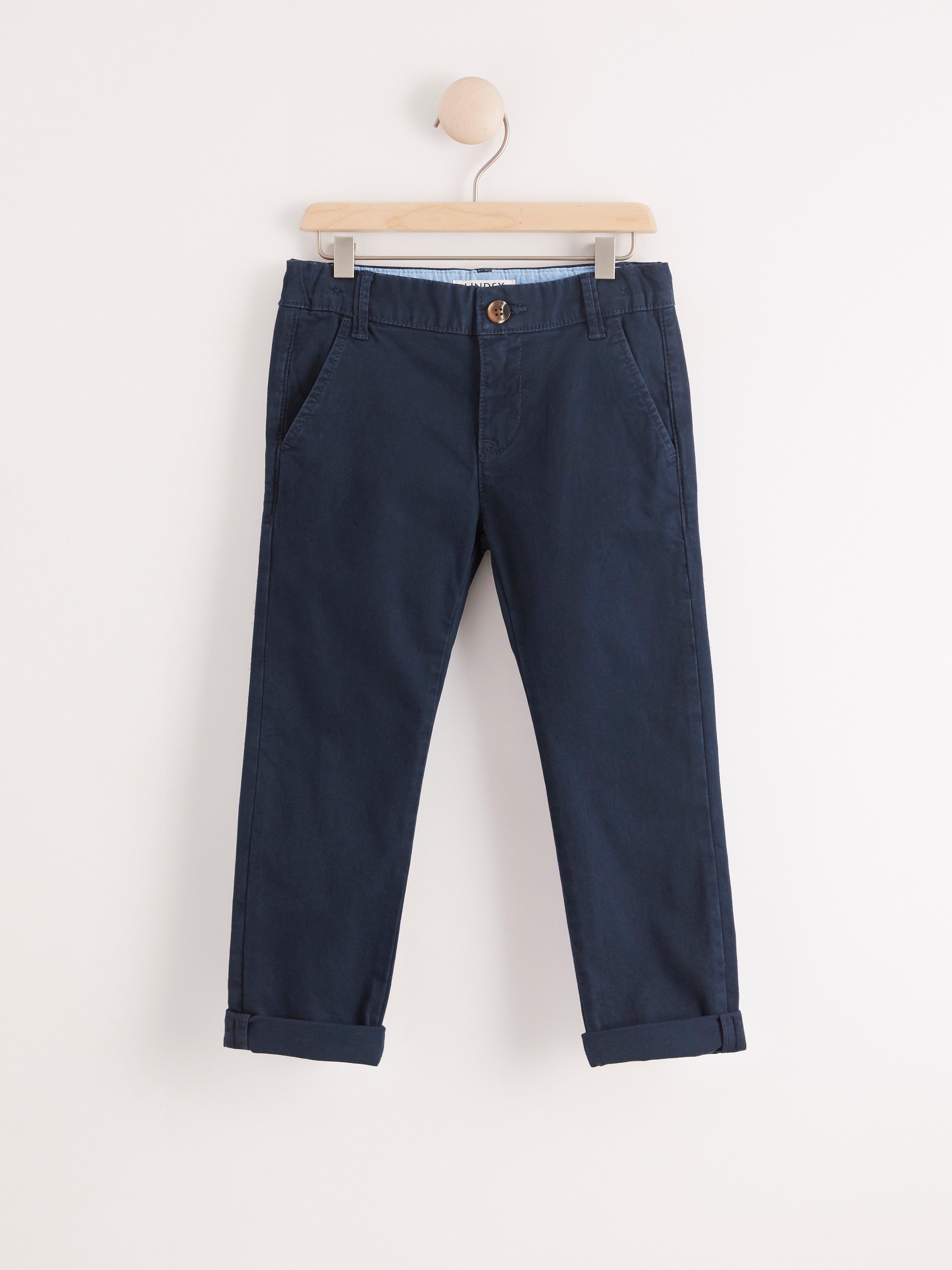 baby navy chinos