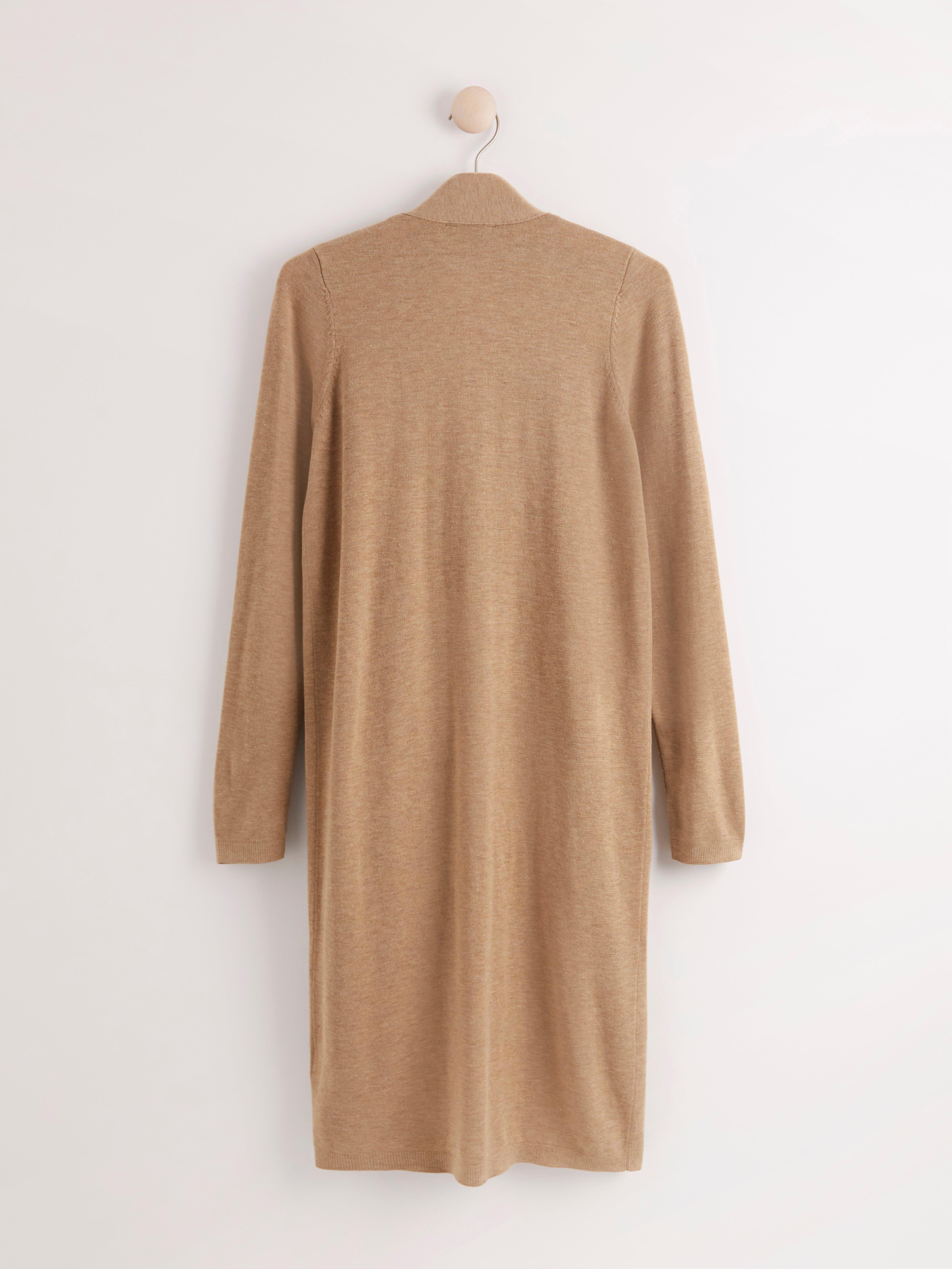 Maxi Cardigan - Womens Wear - Beige