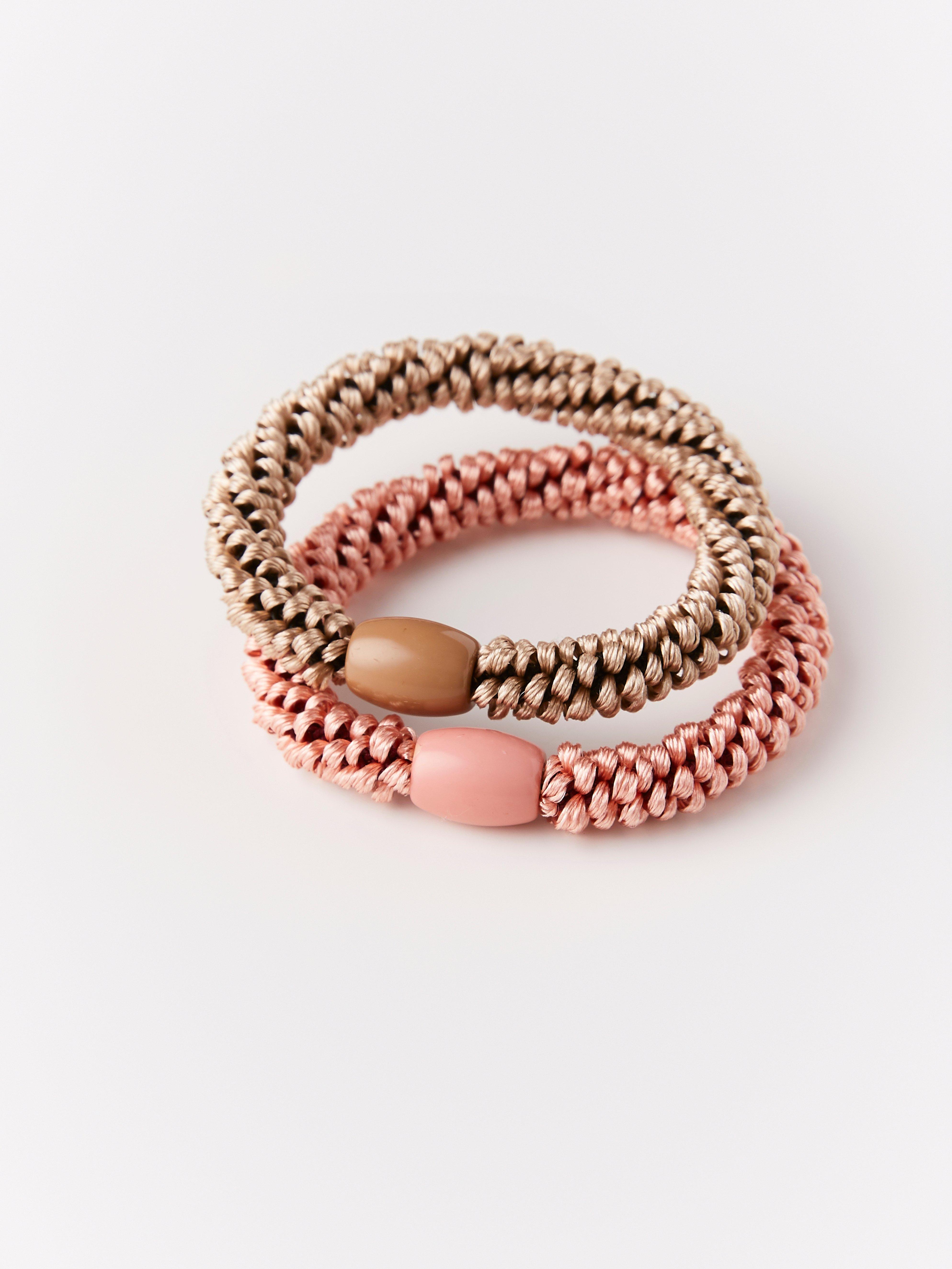 Hair Elastics - Womens Wear - Pink