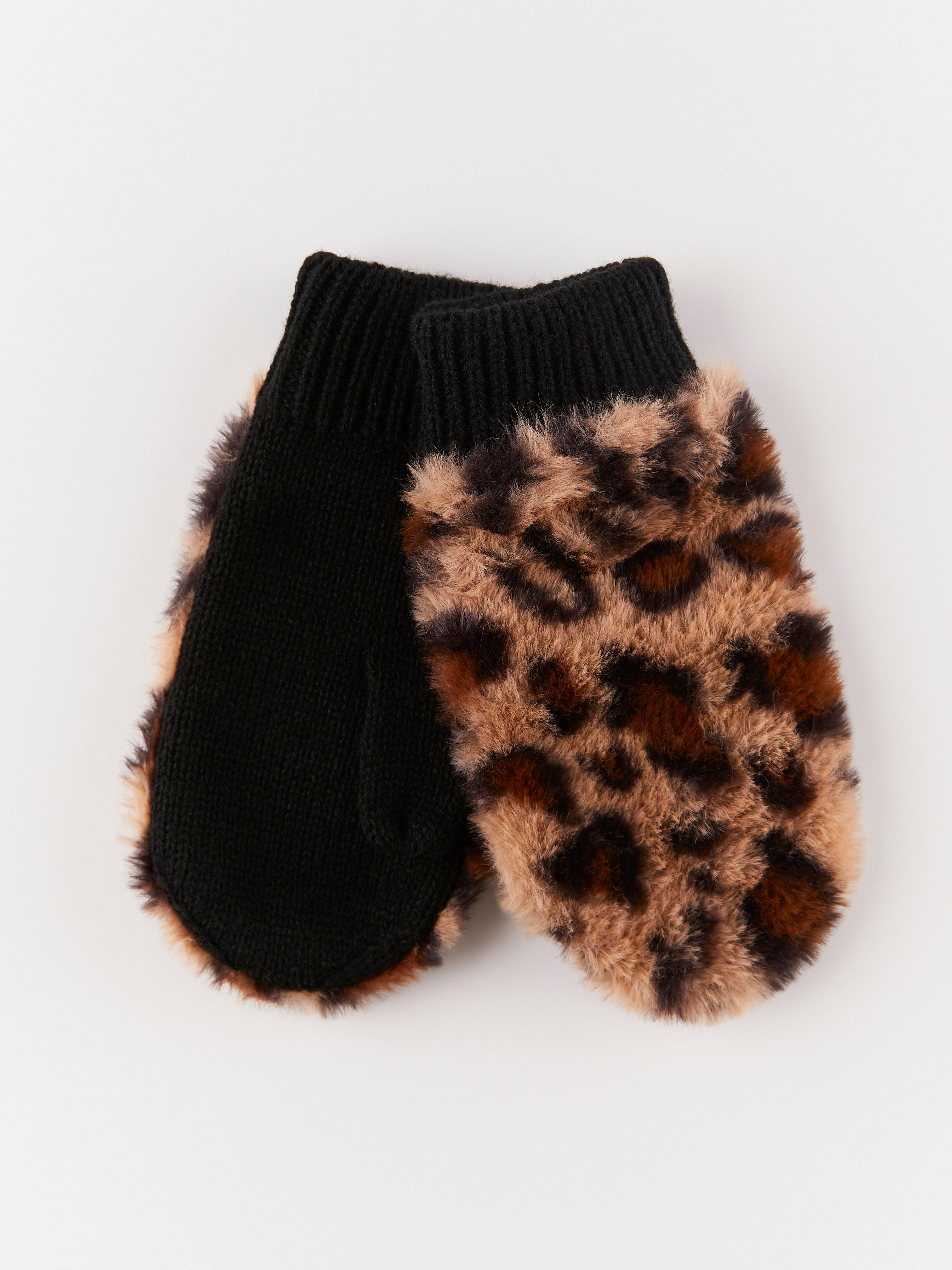 Mittens - Kids Wear - Brown