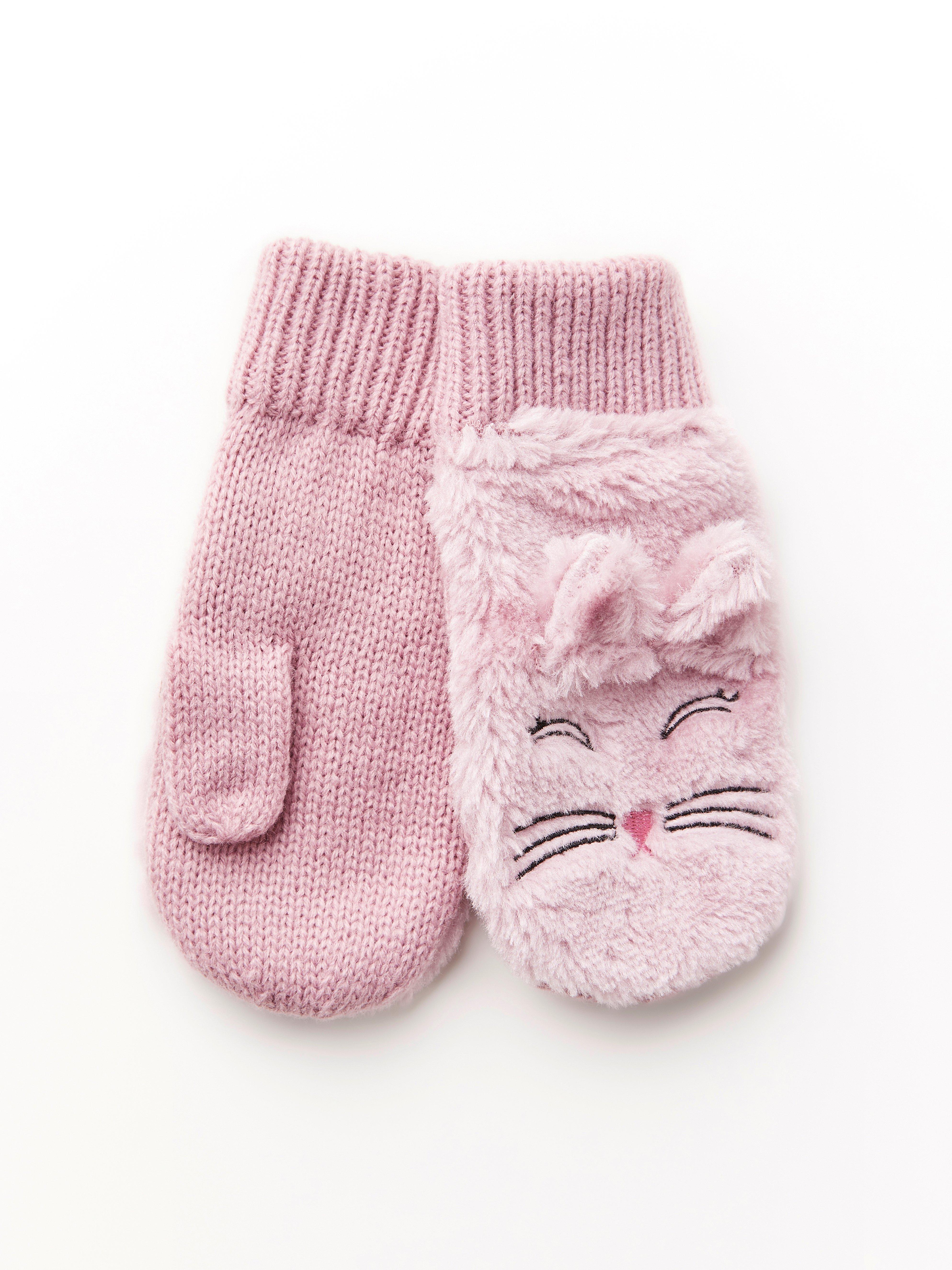 Mittens - Kids Wear - Pink