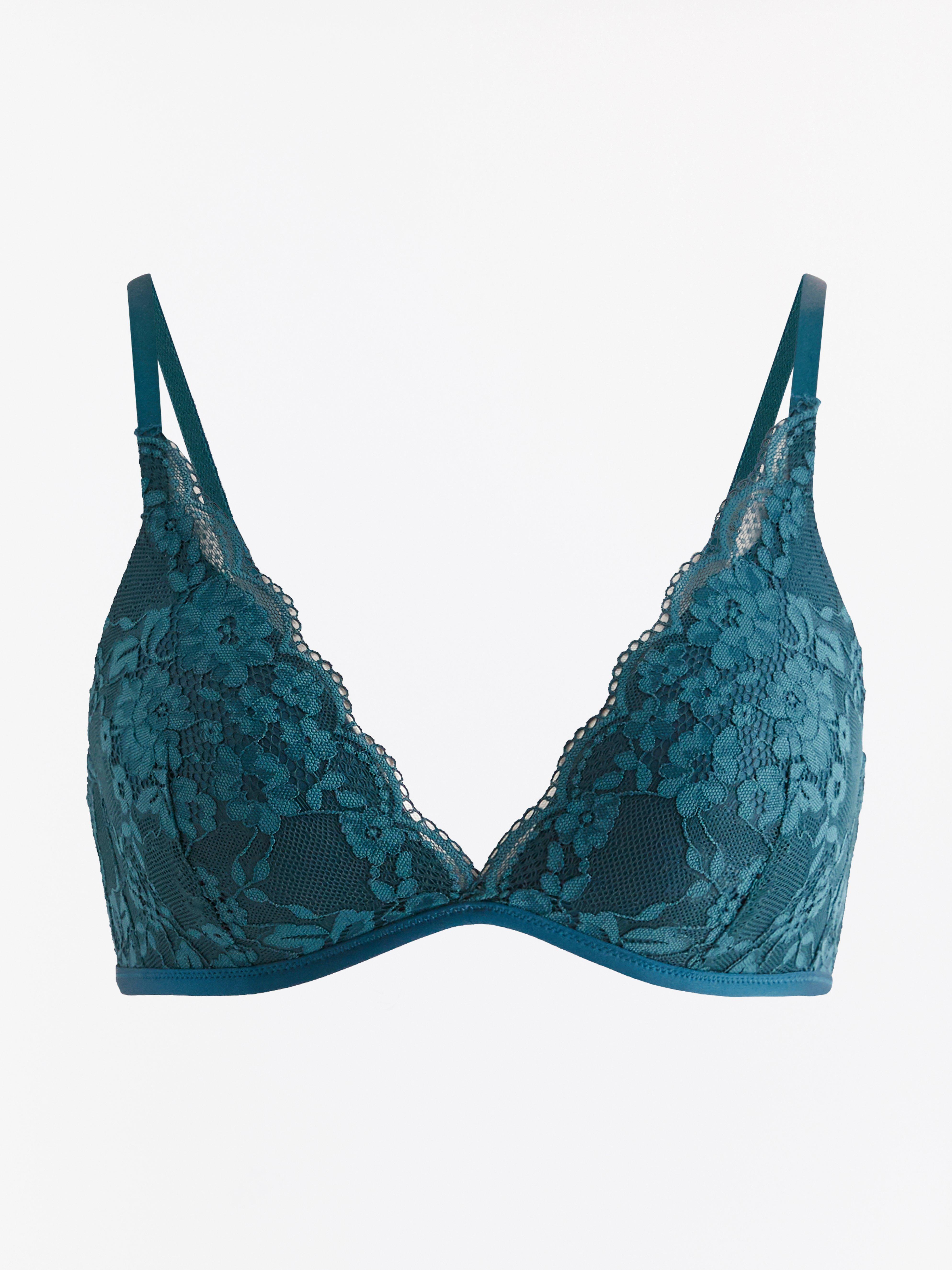 Podprsenka bez kostic Mynta - Spodní prádlo - Modrá