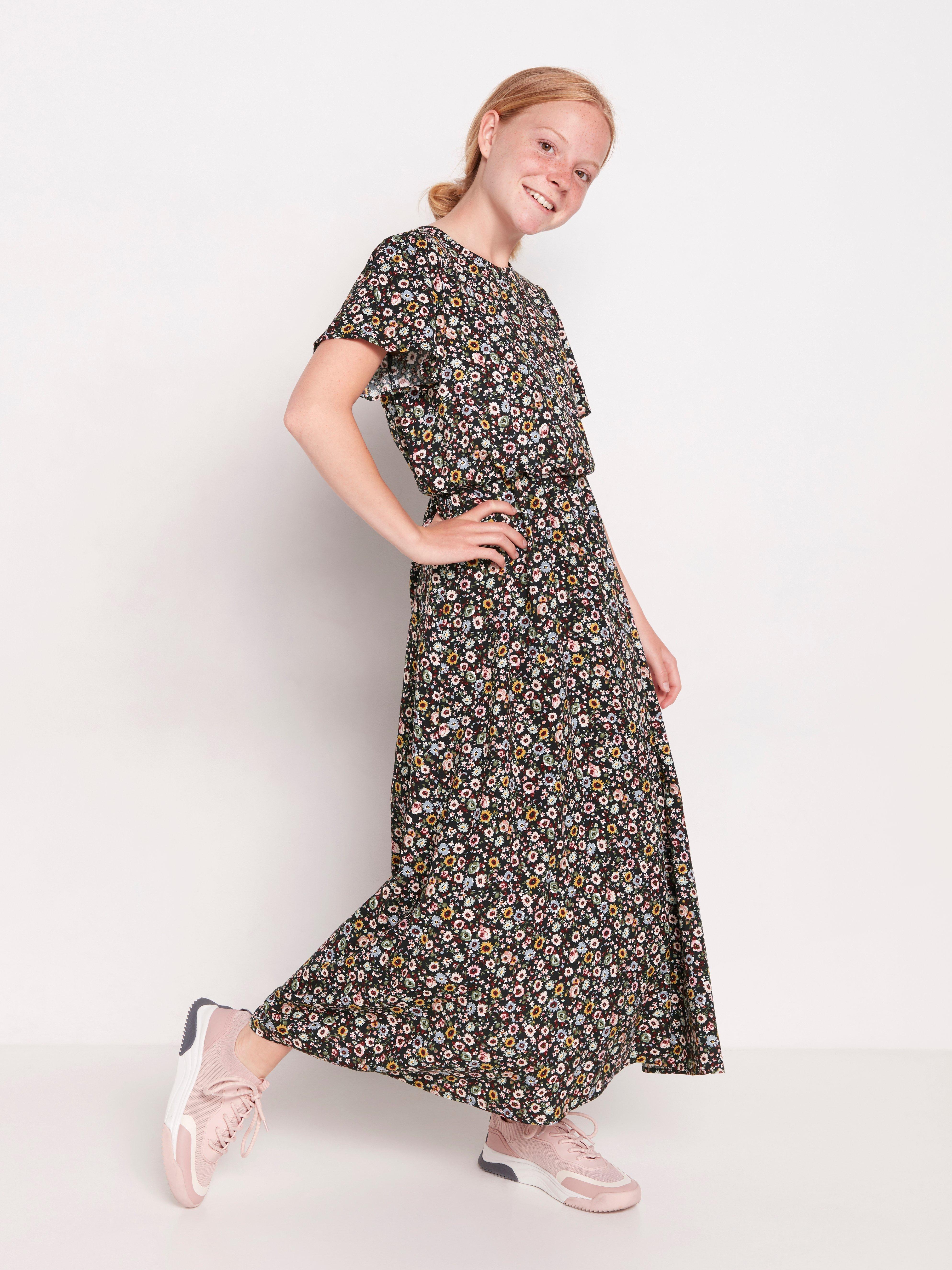 short sleeve maxi dress uk