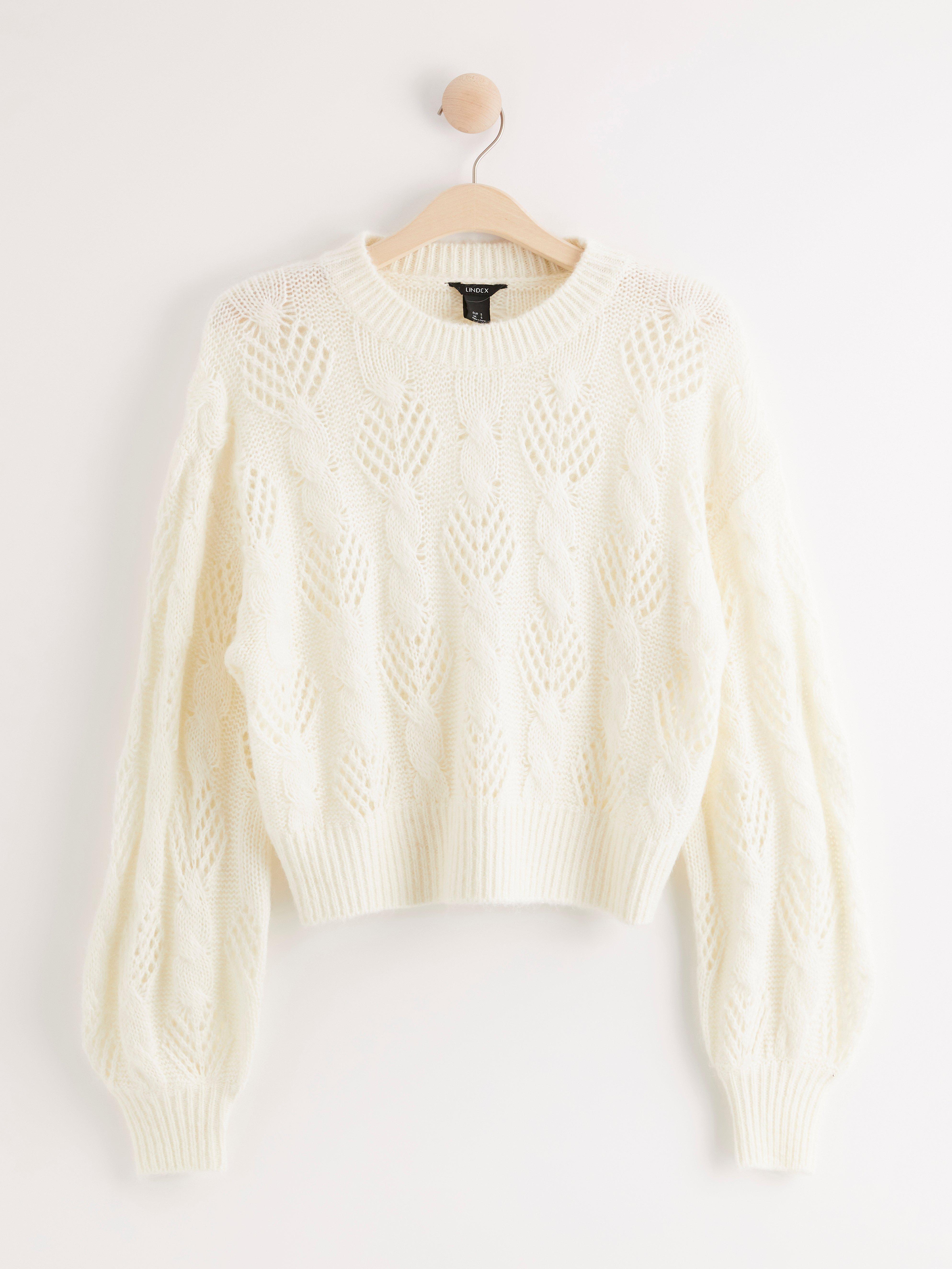 Genser - Dame - Hvit