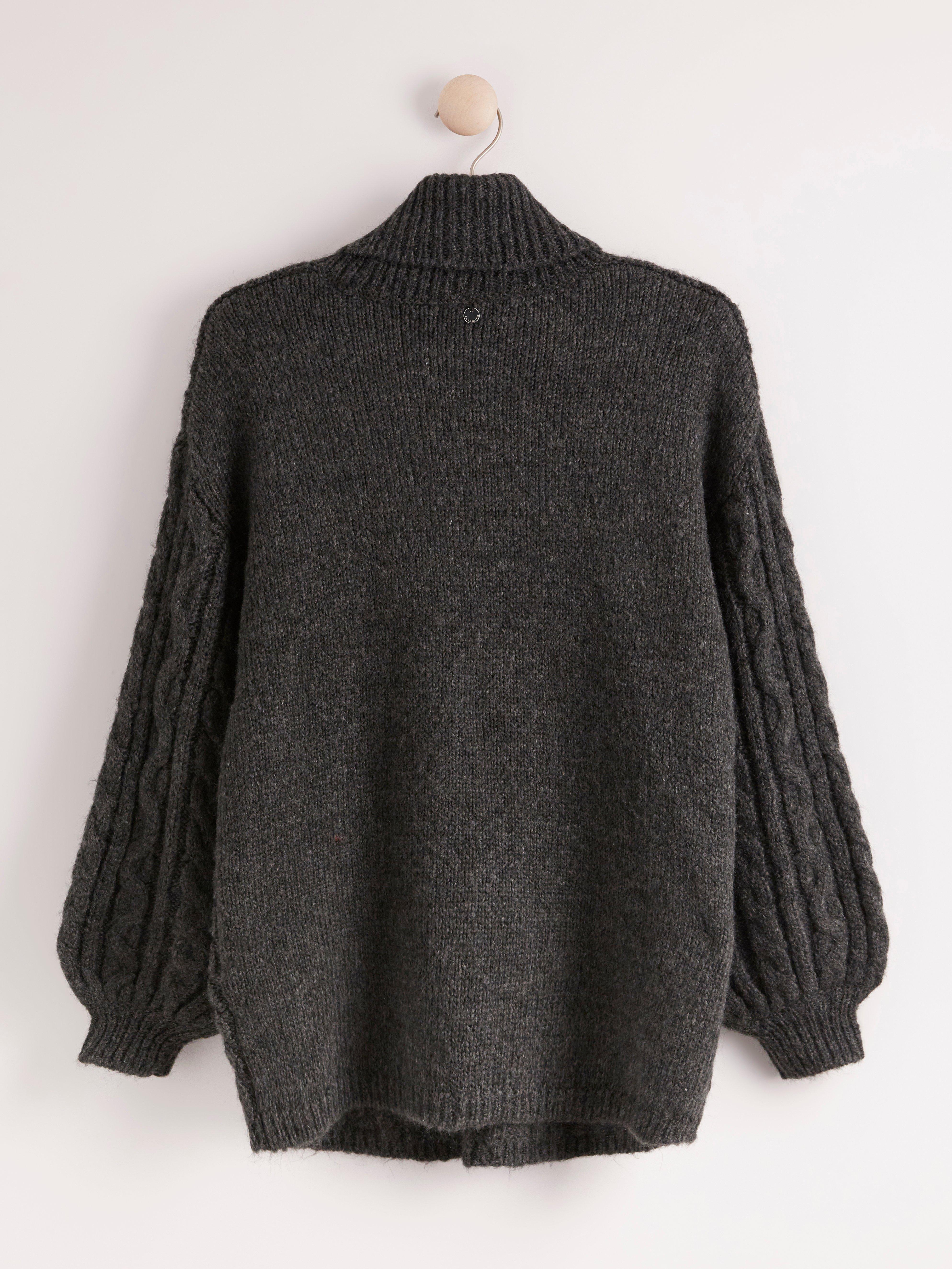 Roller Neck Sweater - Womens Wear - Grey