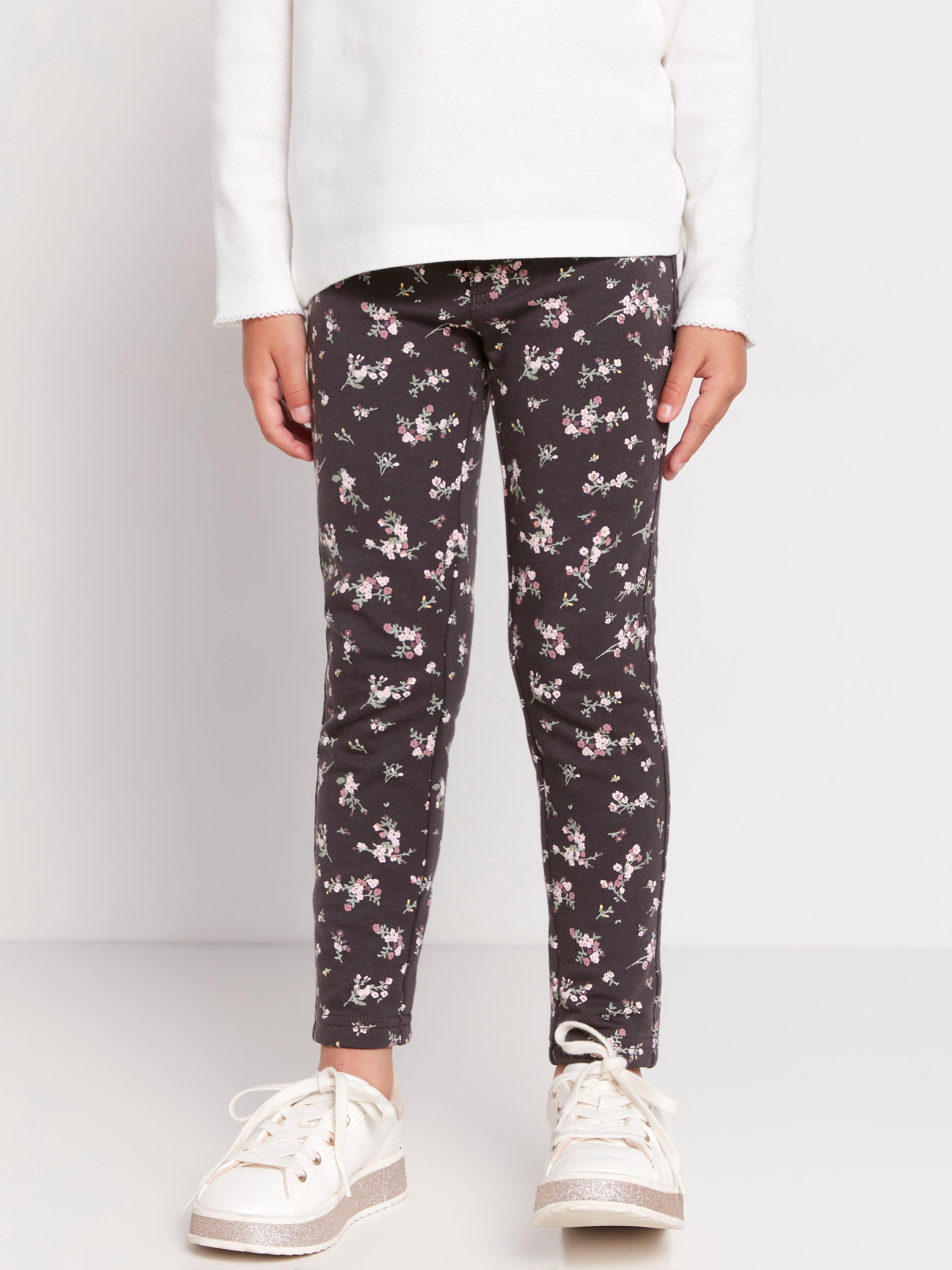 floral print jeggings