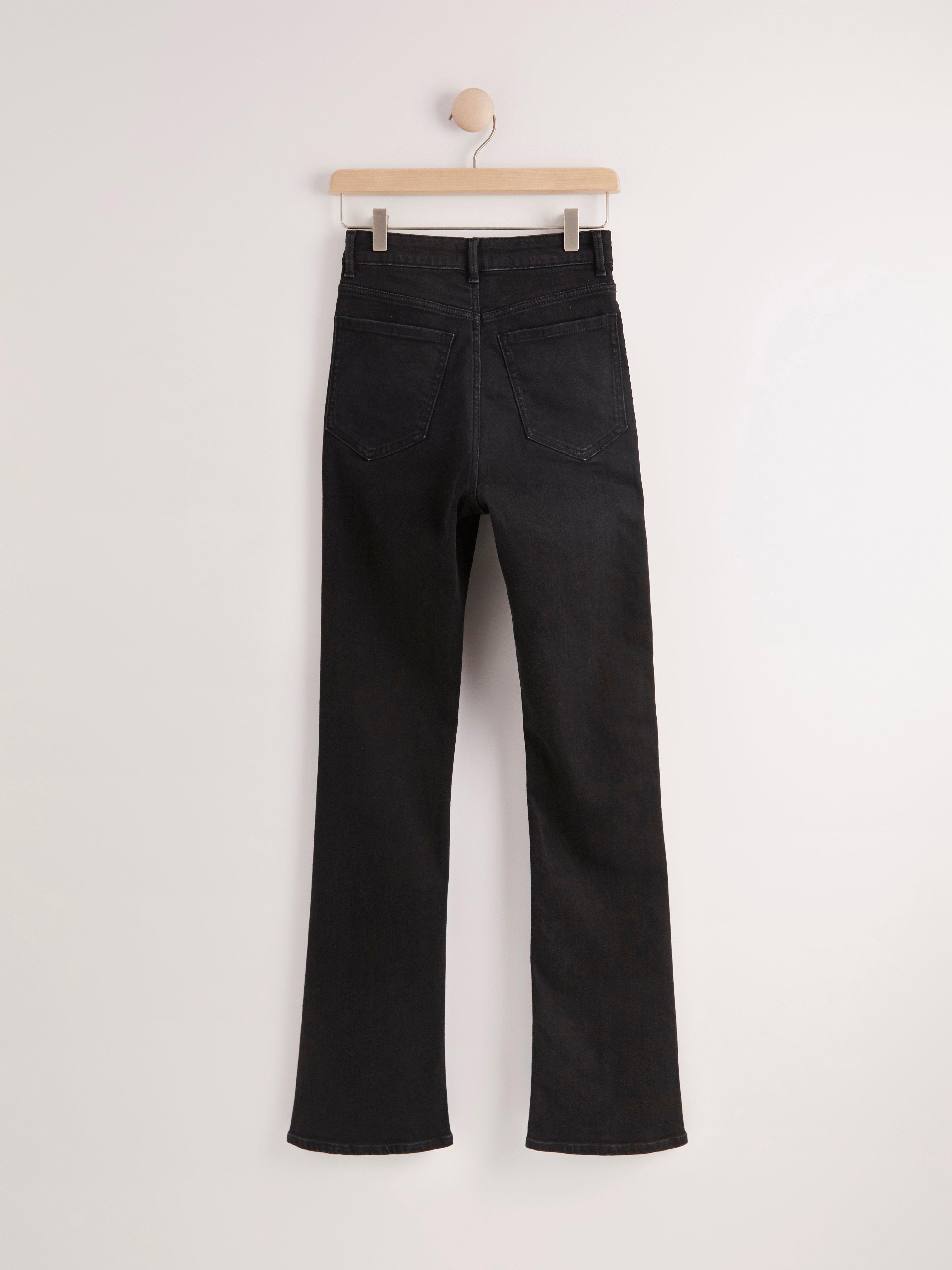 extra long high waisted jeans