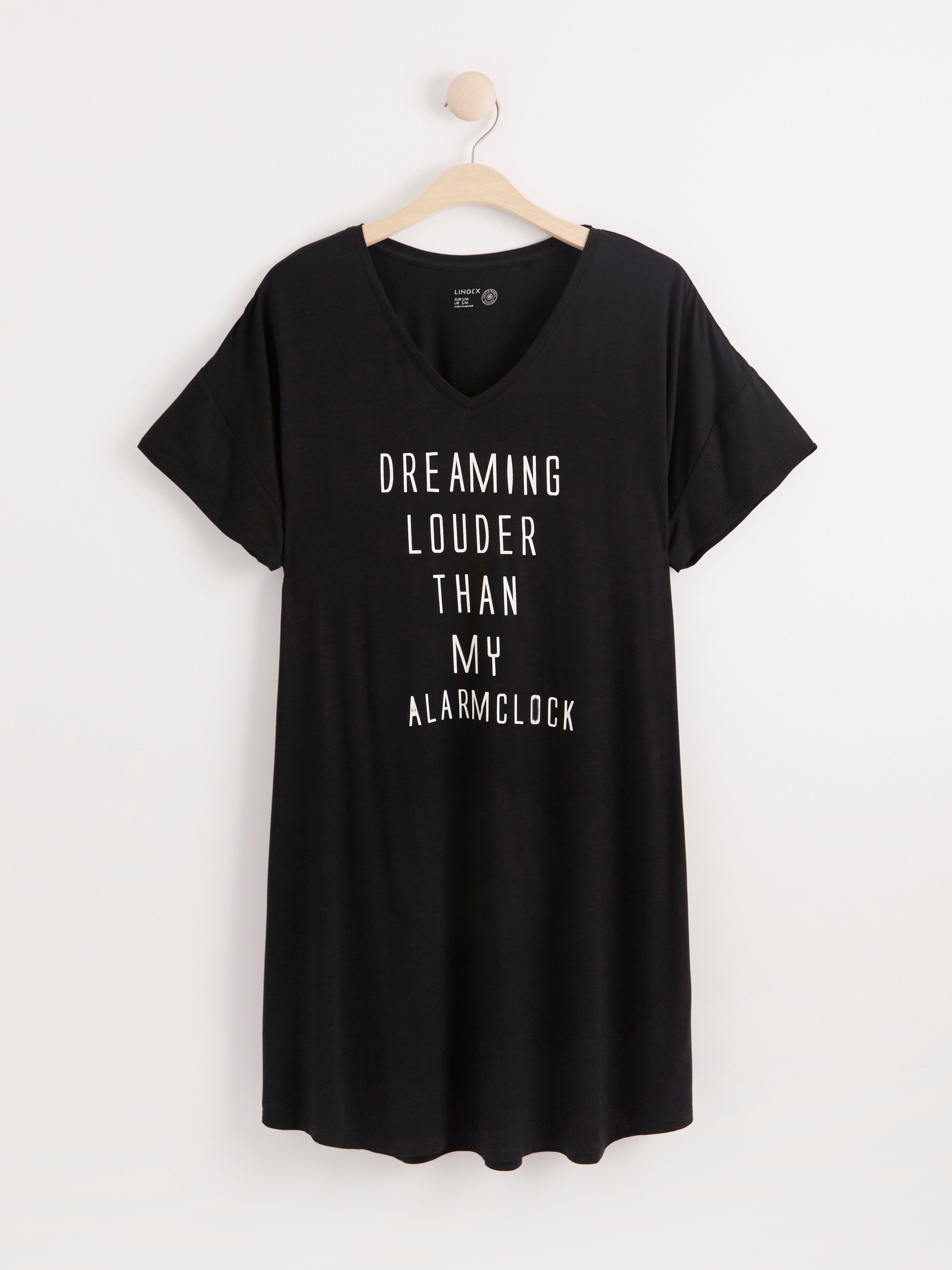 Night Dress - Lingerie - Black