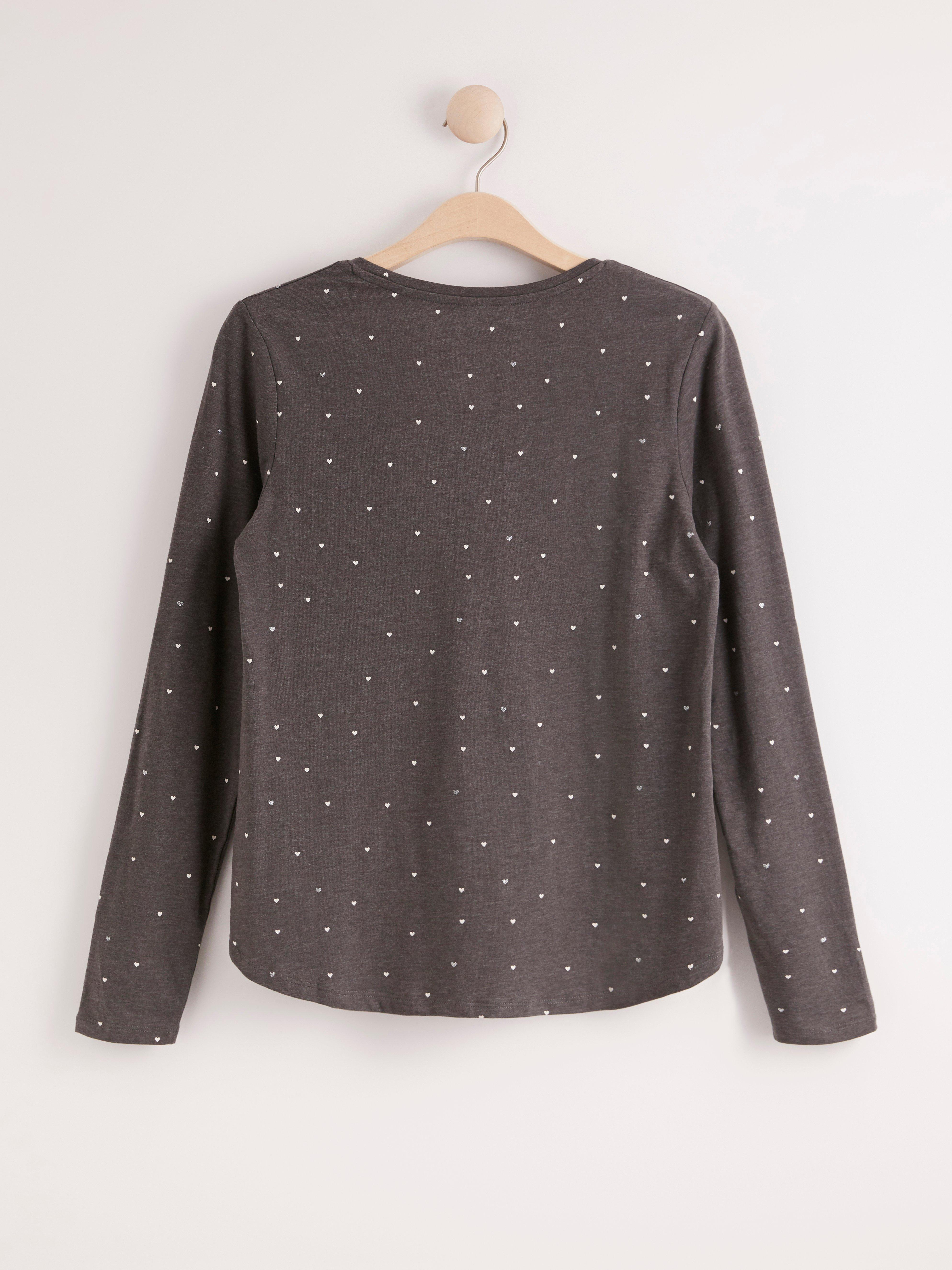 Pyjama Top - Lingerie - Grey
