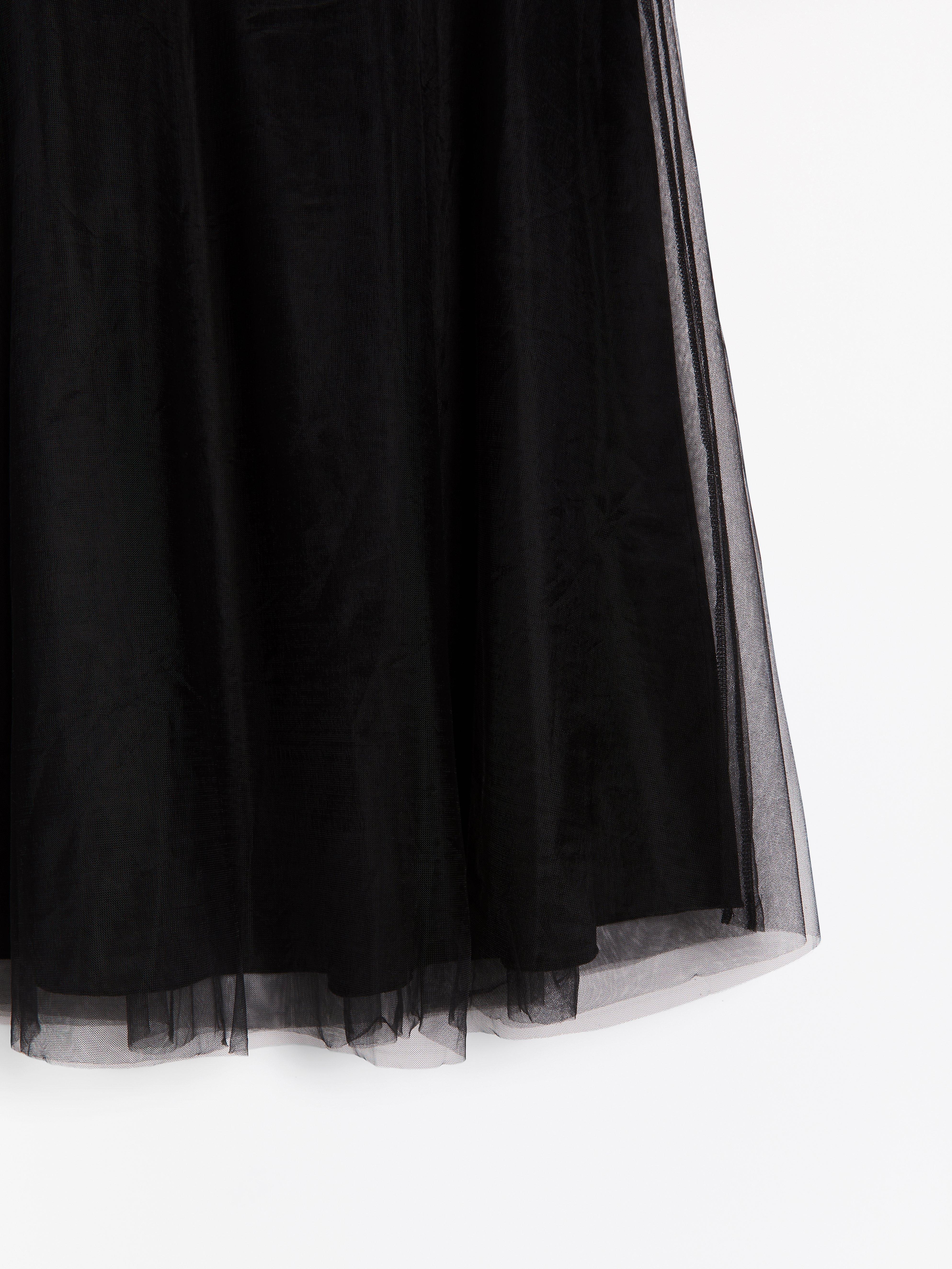 Maxi Skirt - Womens Wear - Black