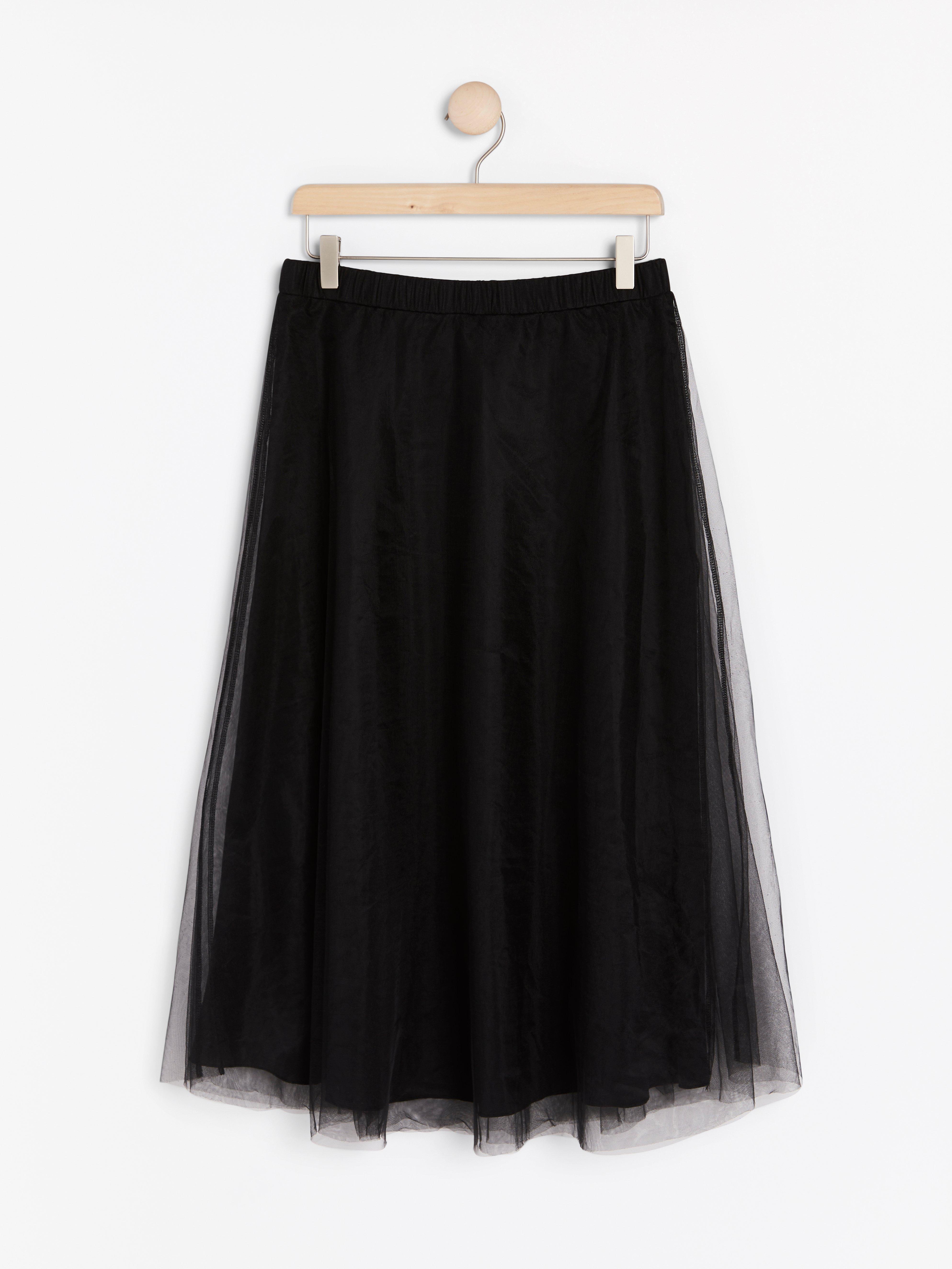Maxi Skirt - Womens Wear - Black