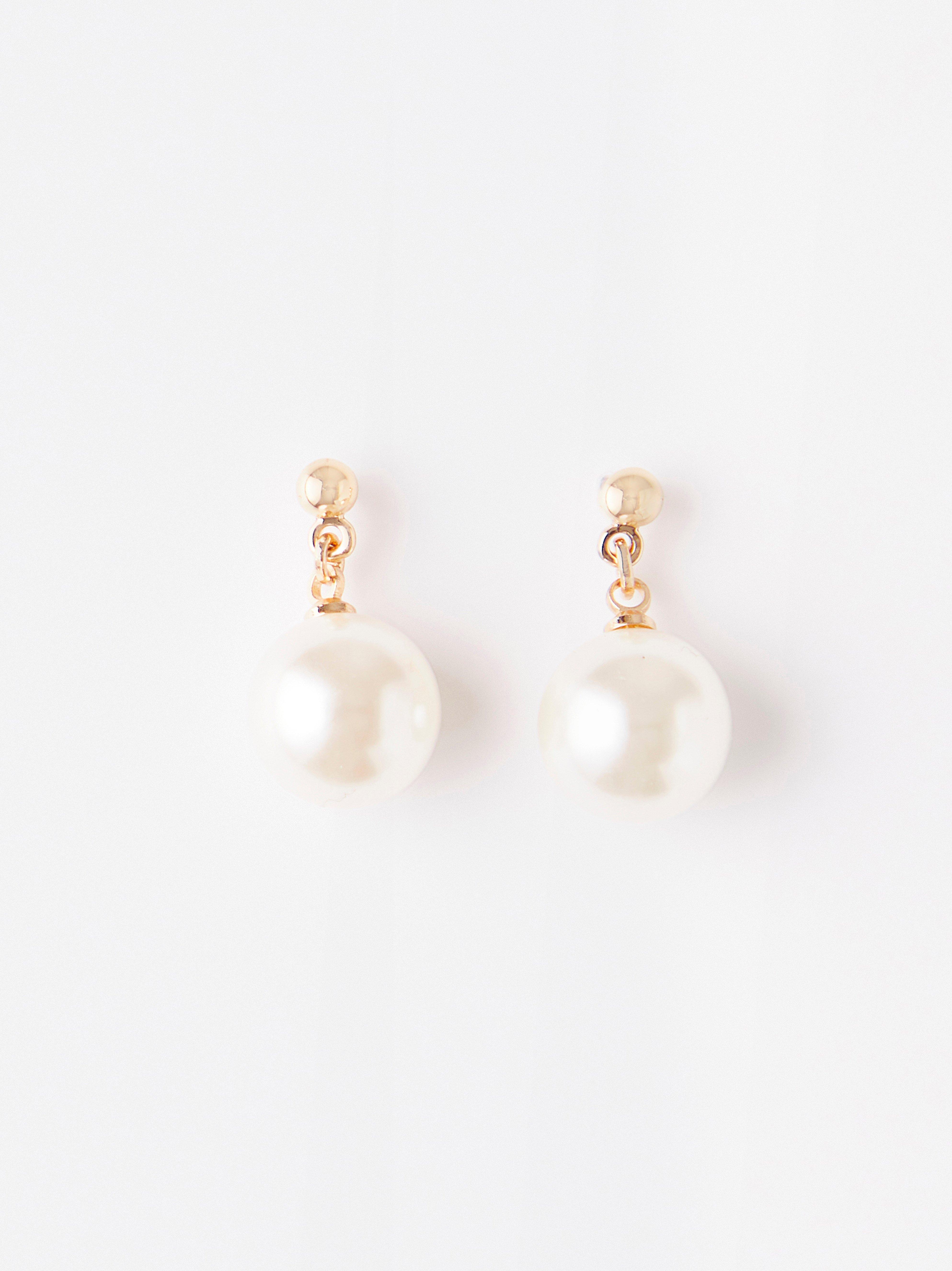 Earrings - Womens Wear - White