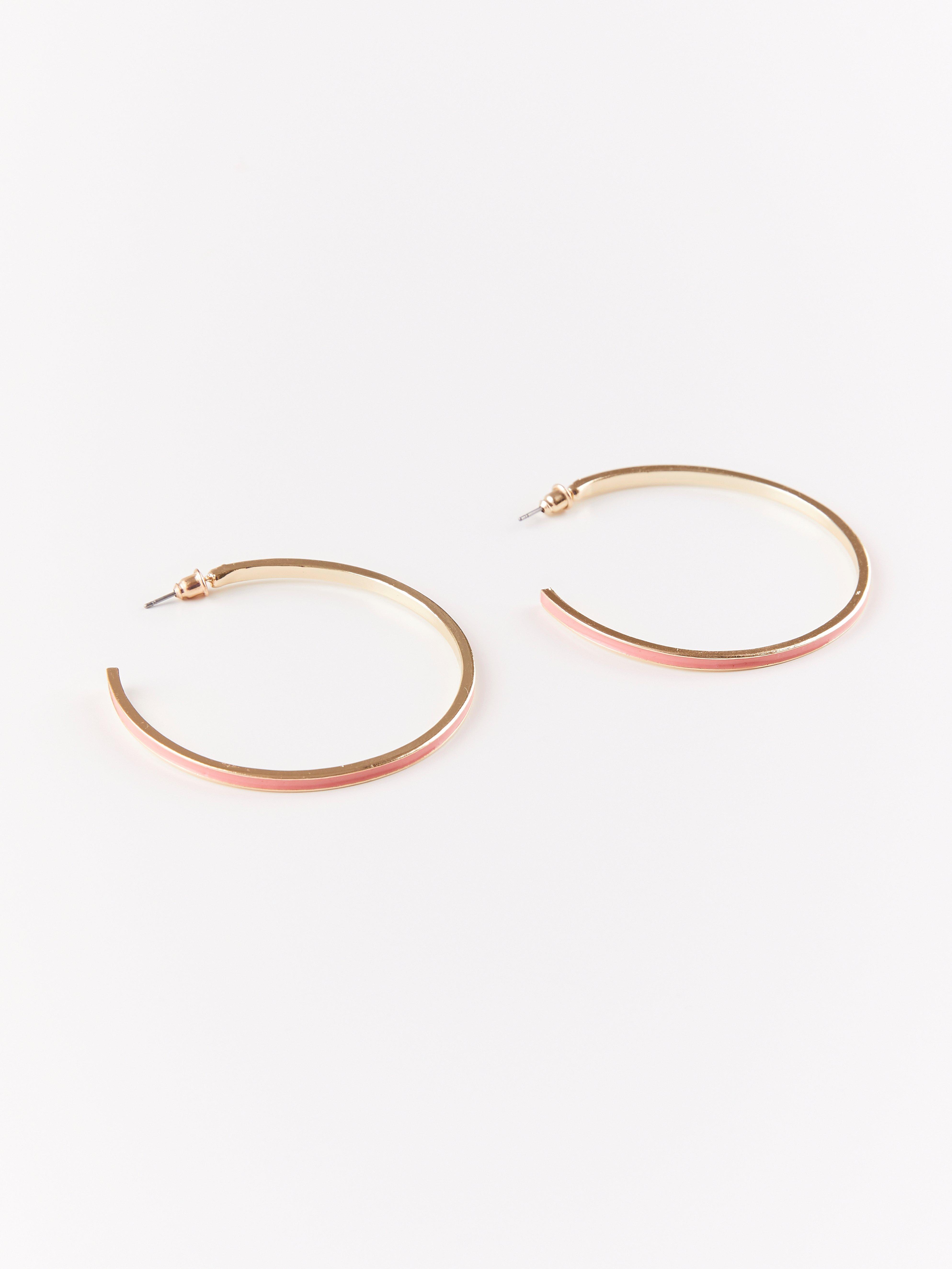 Örhängen - Dam - Rosa