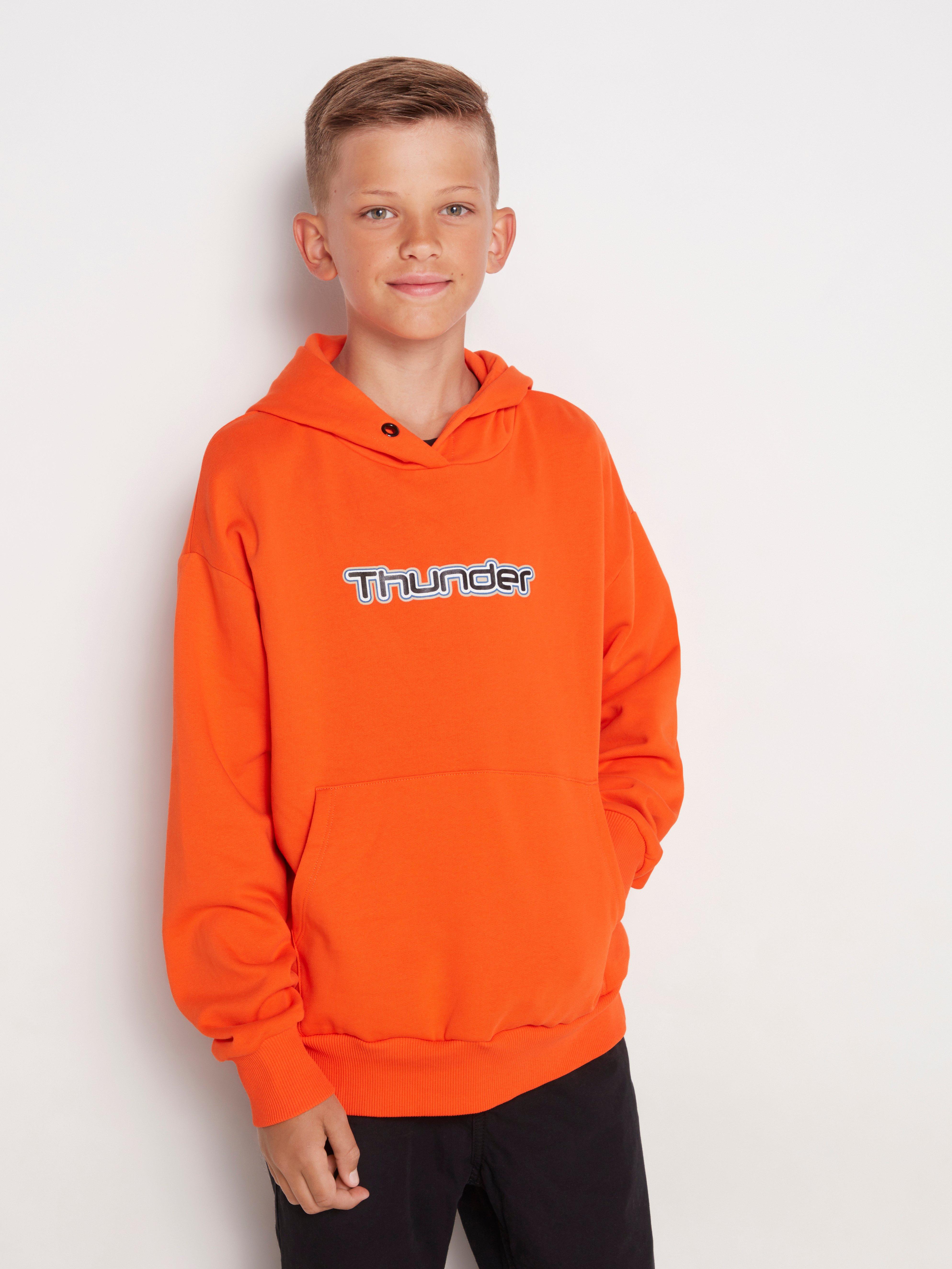 orange sweatshirt hoodie