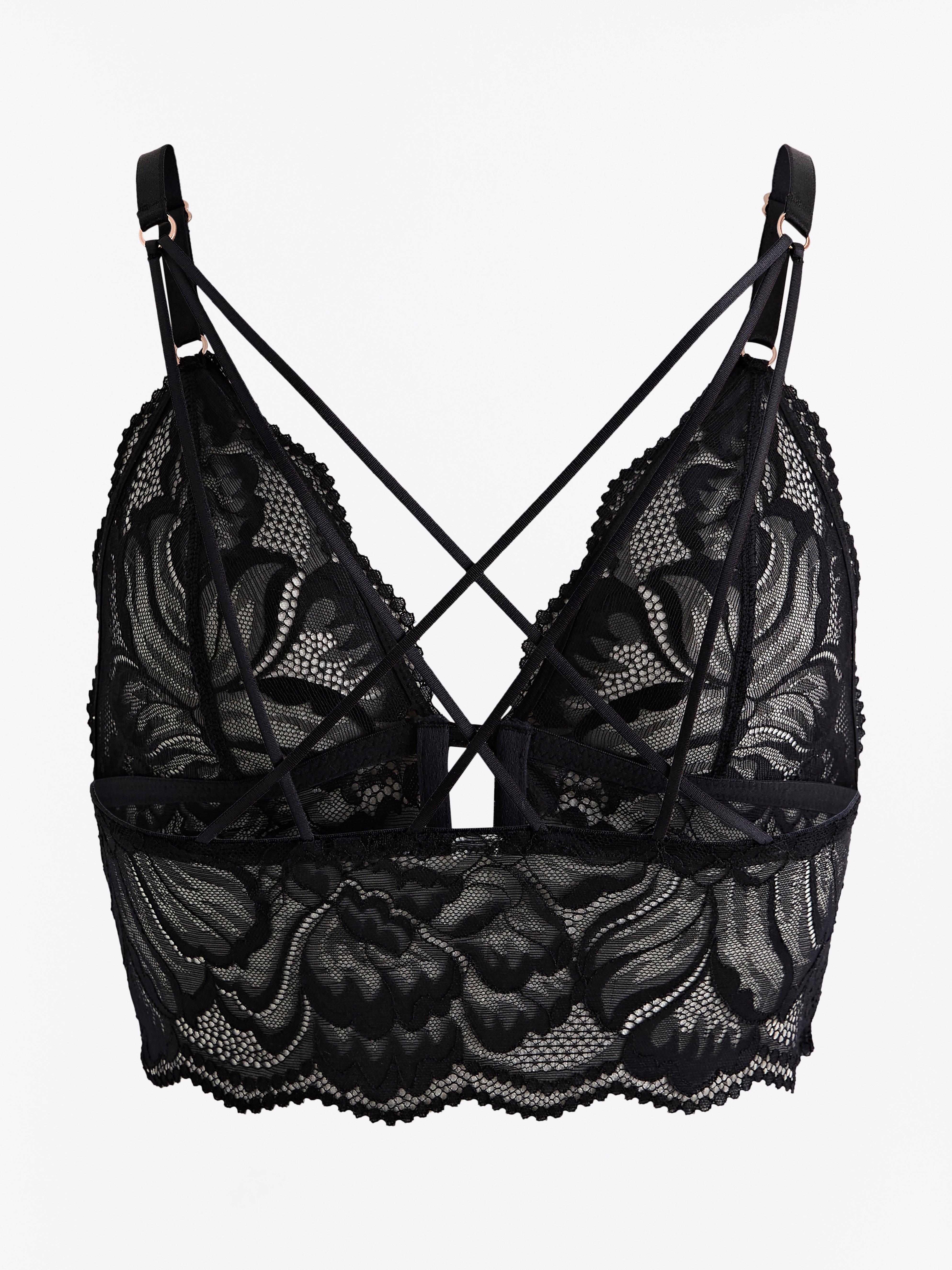 Bralette - Underkläder - Svart