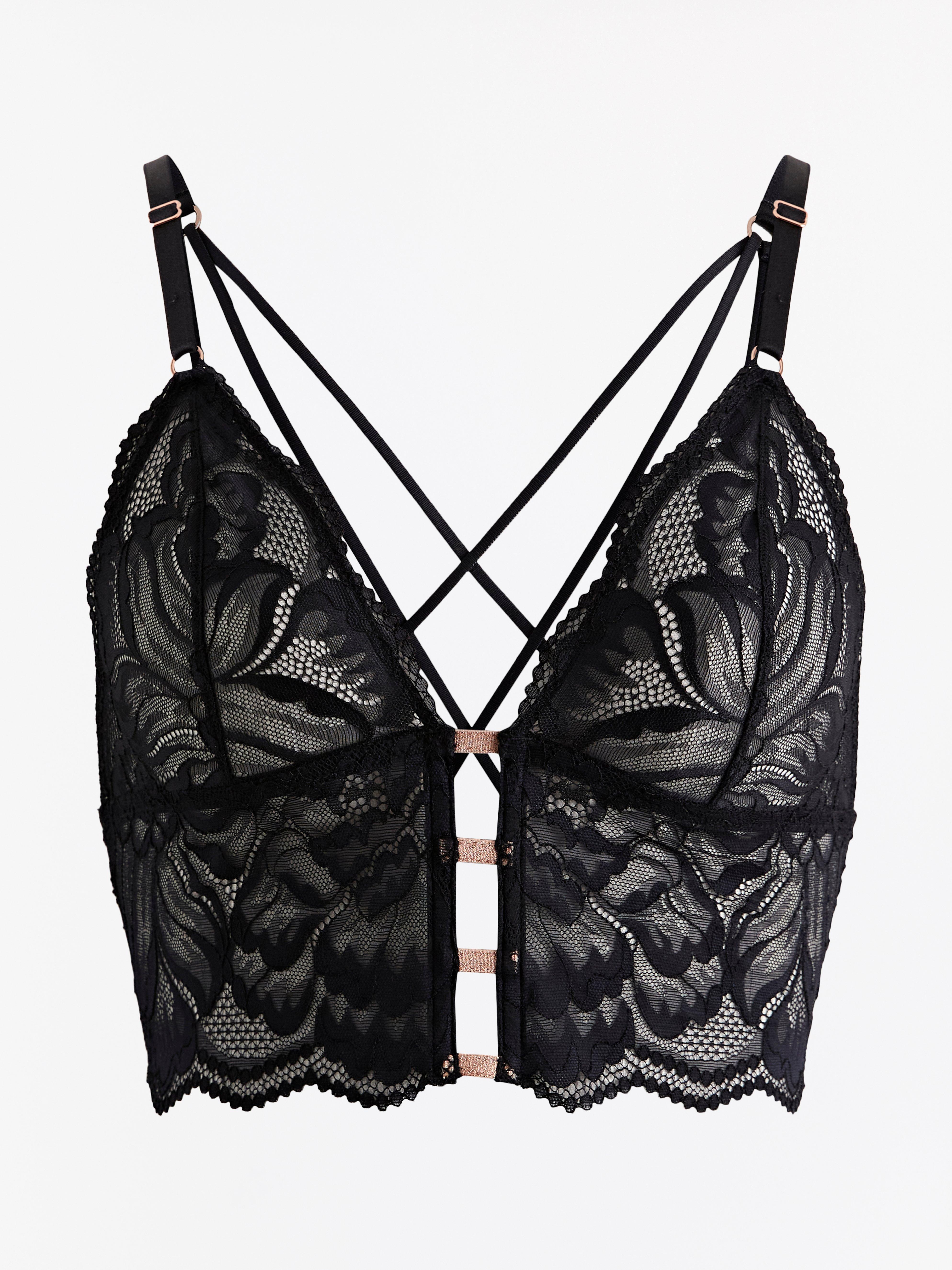 Bralette - Underkläder - Svart