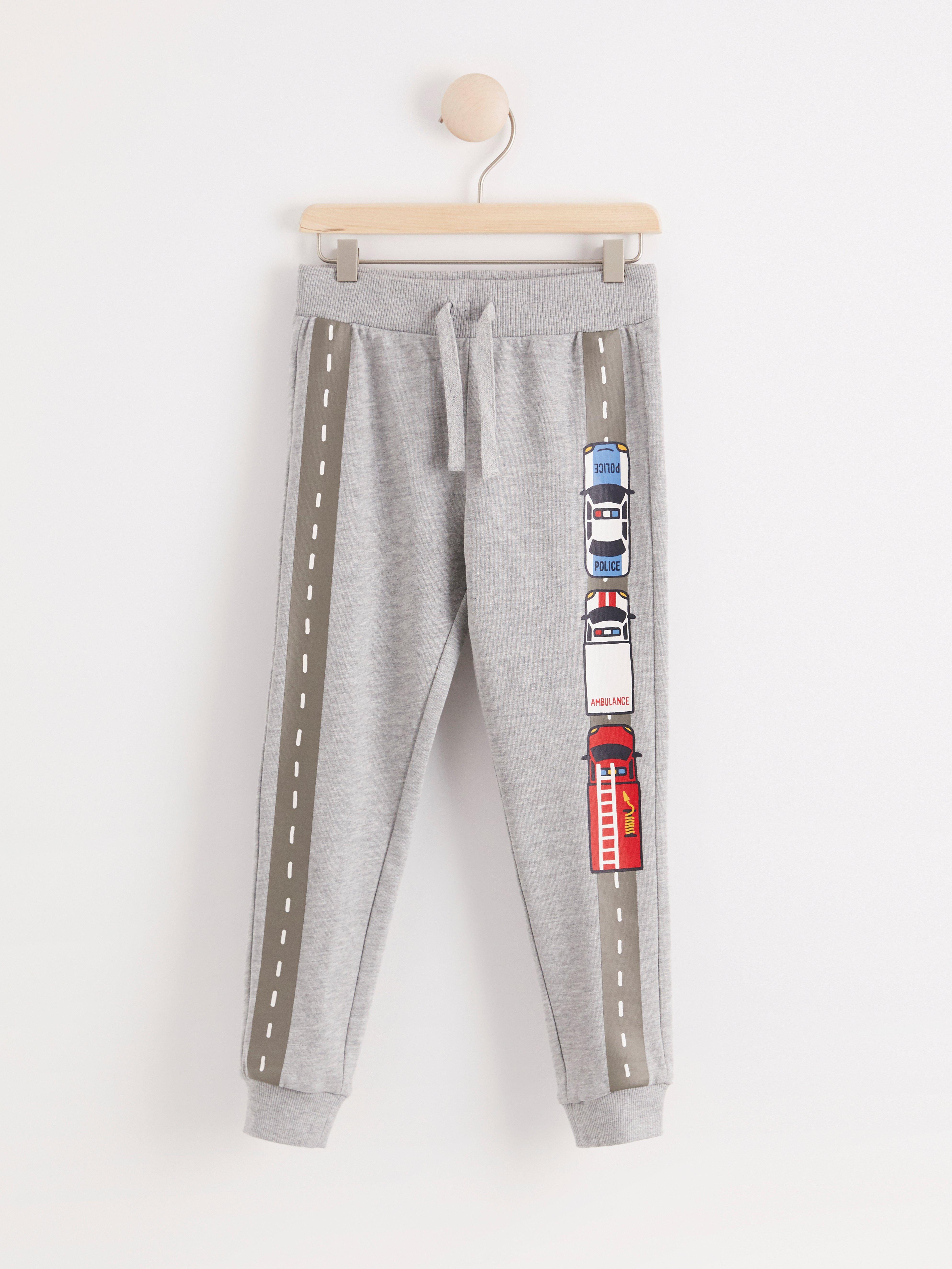 comfy grey sweatpants