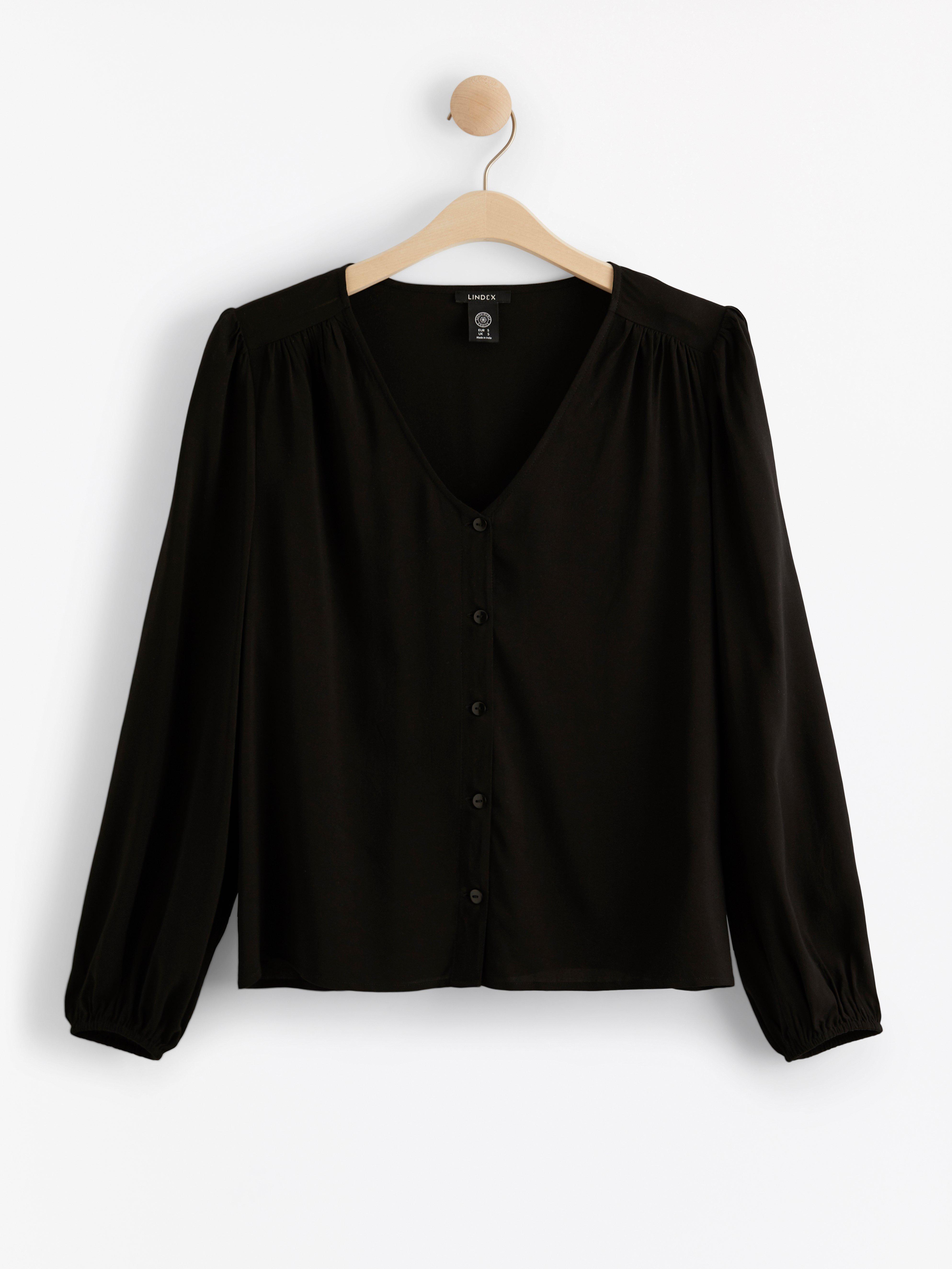 Bluse - Dame - Svart