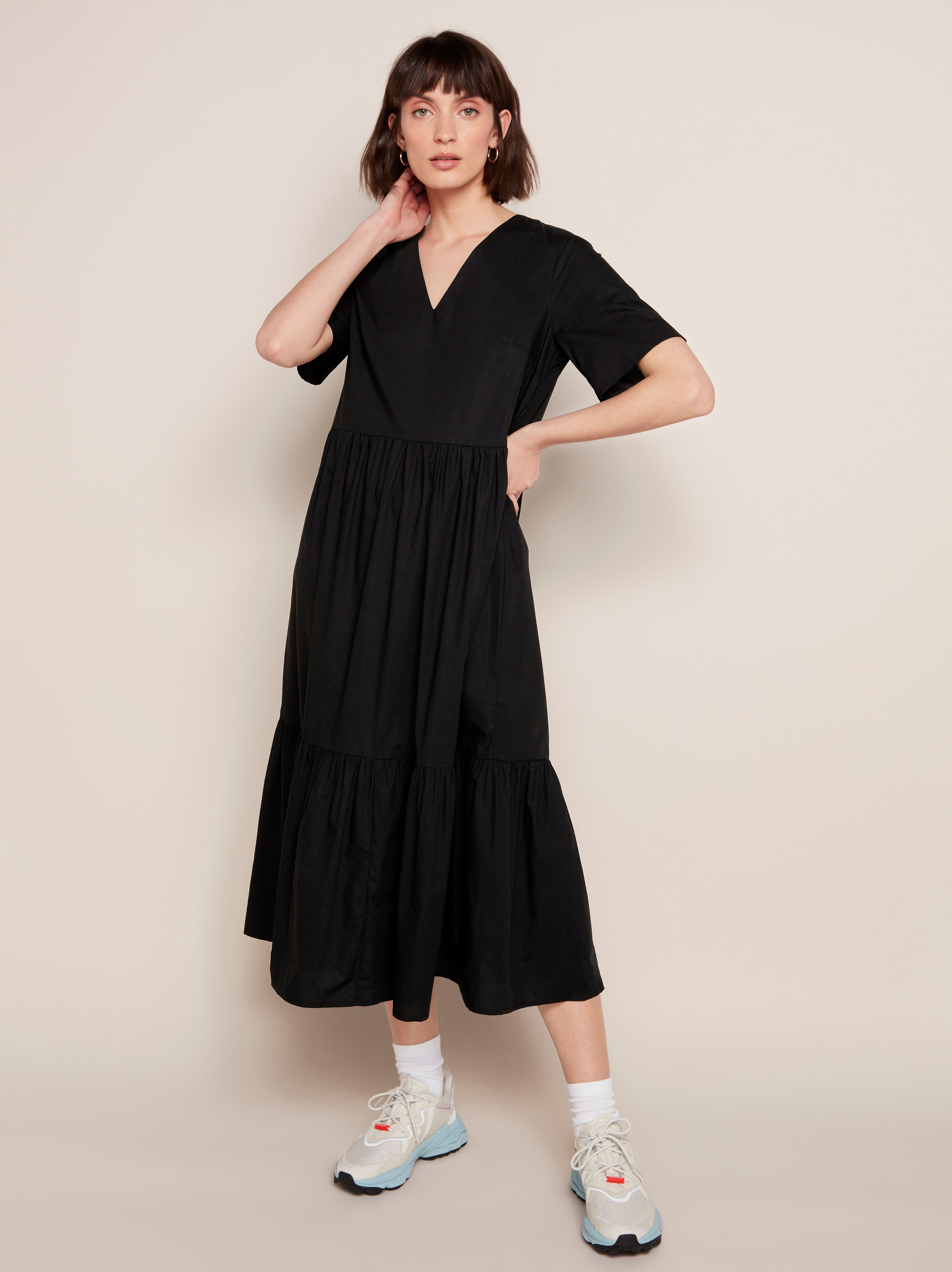 cotton midi dress online