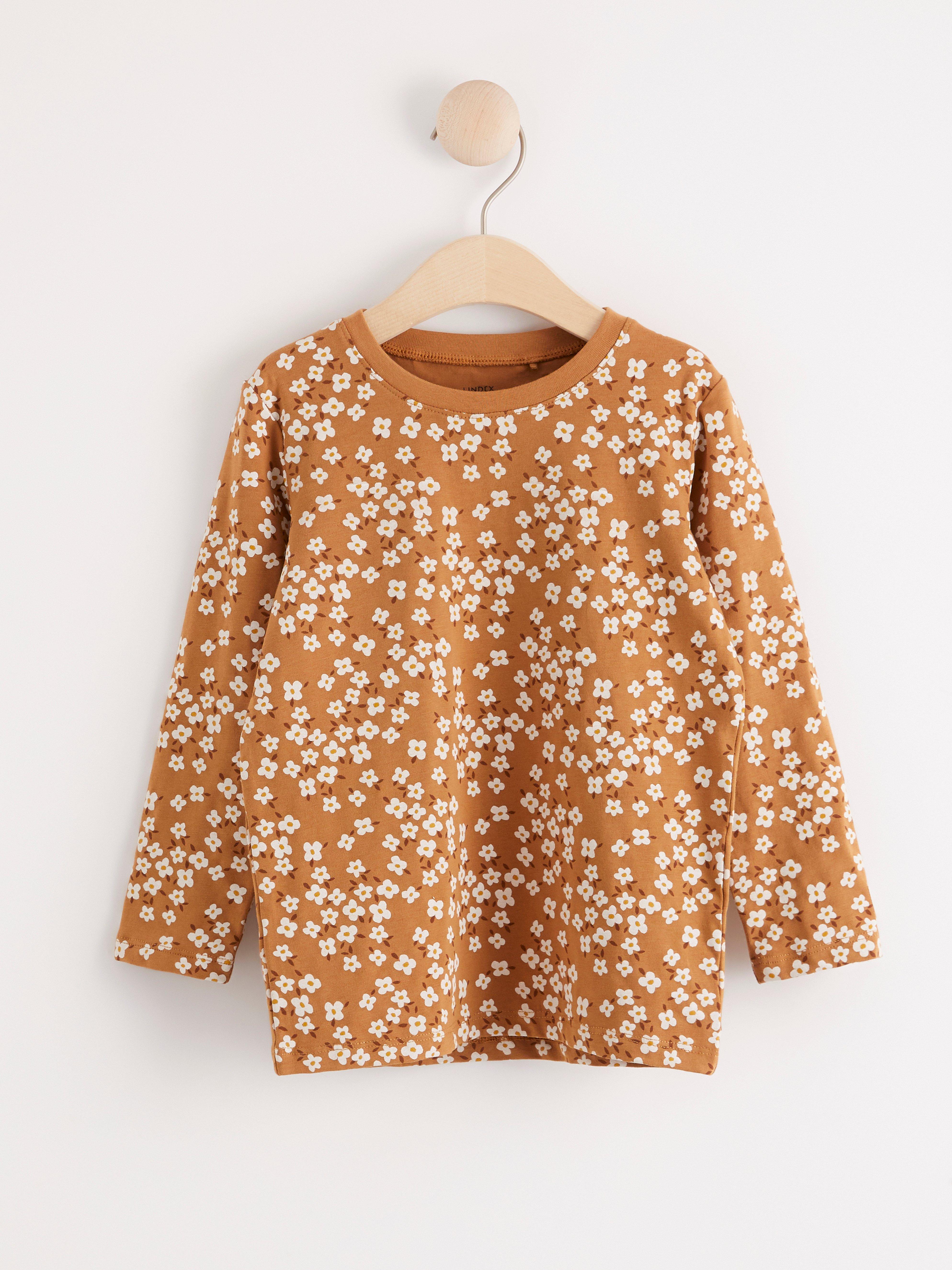 Top - Kids Wear - Brown