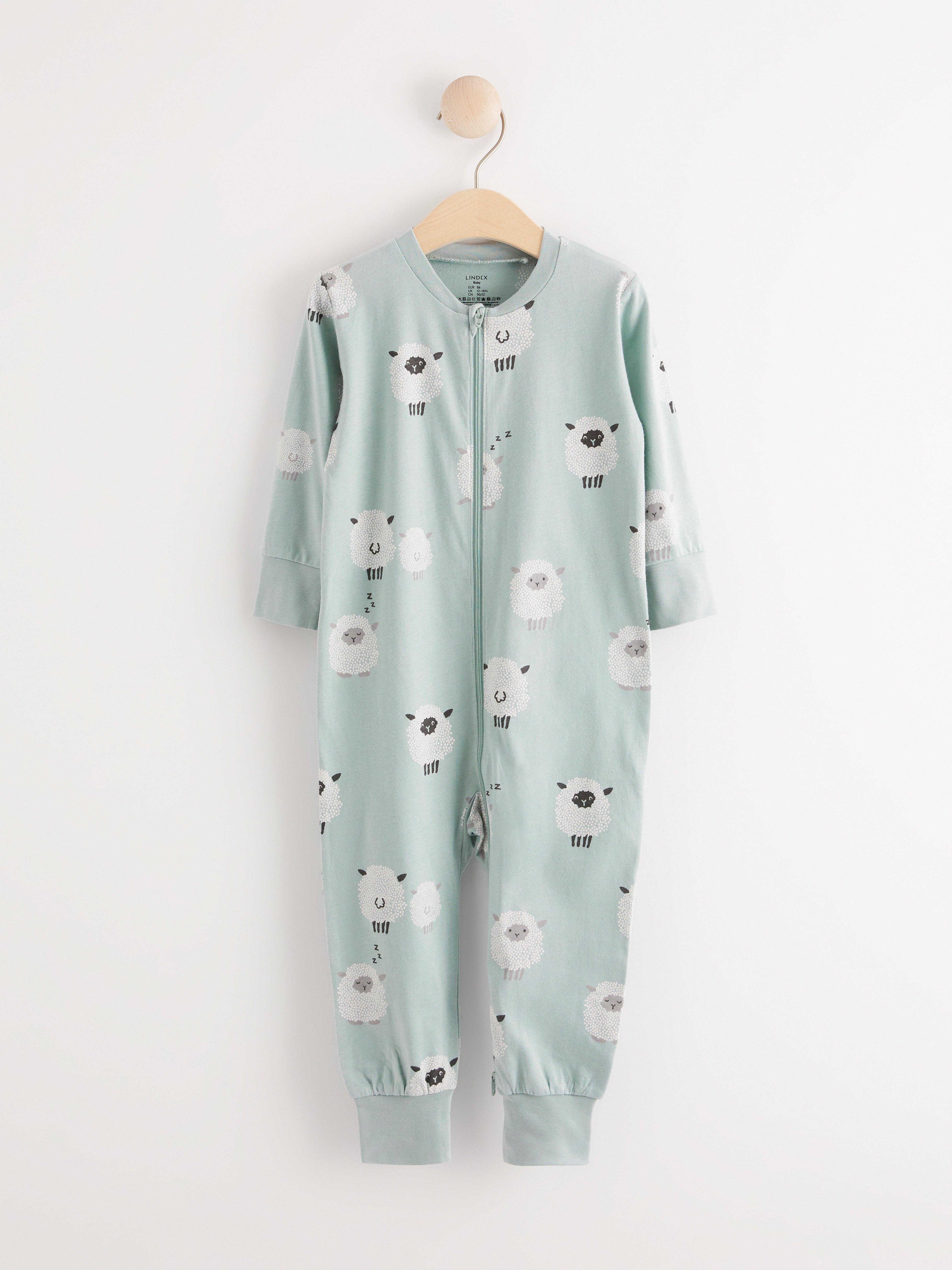Pyjama - Lapset - Sinivihreä