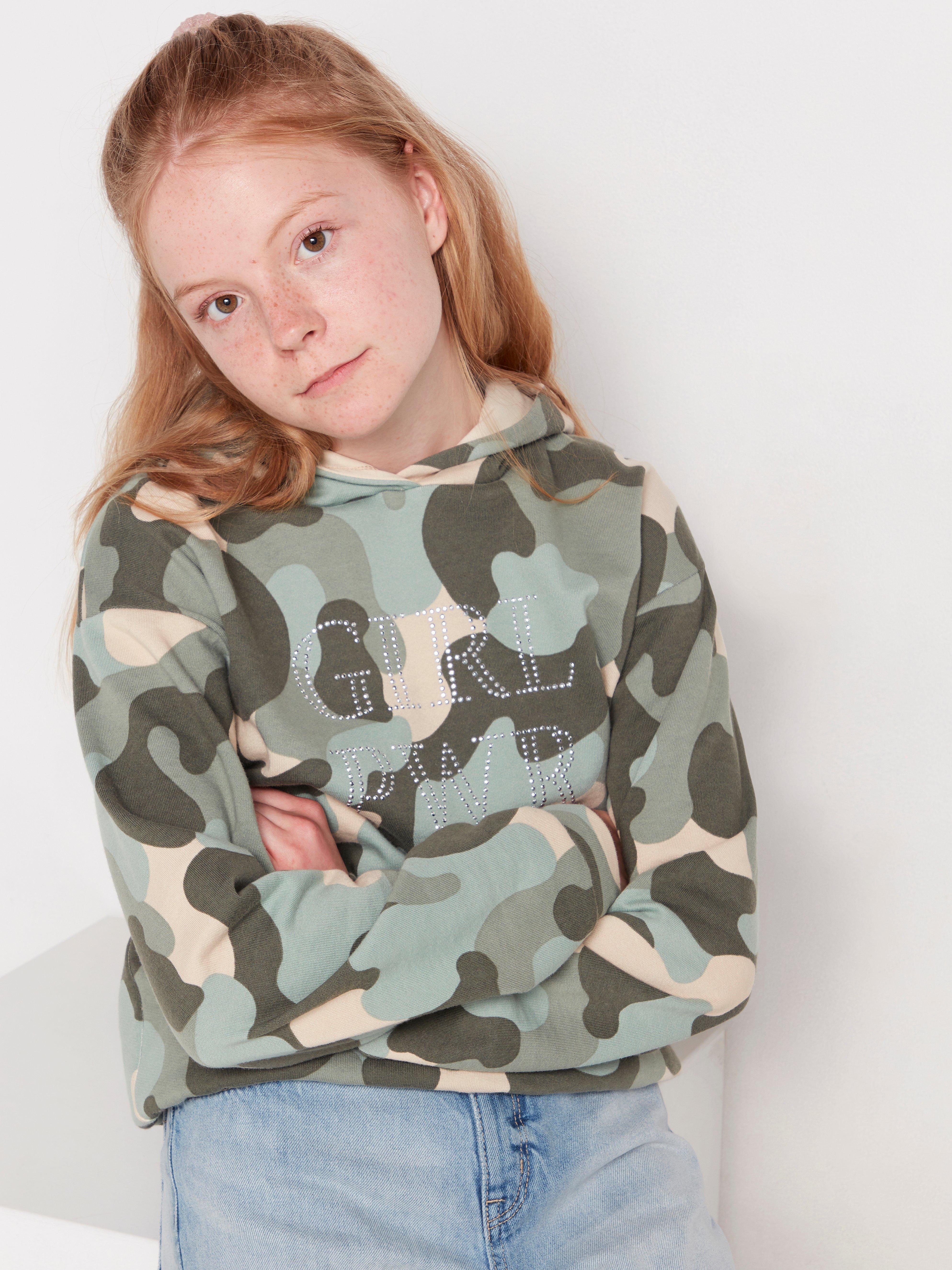 soft camo sweatshirt