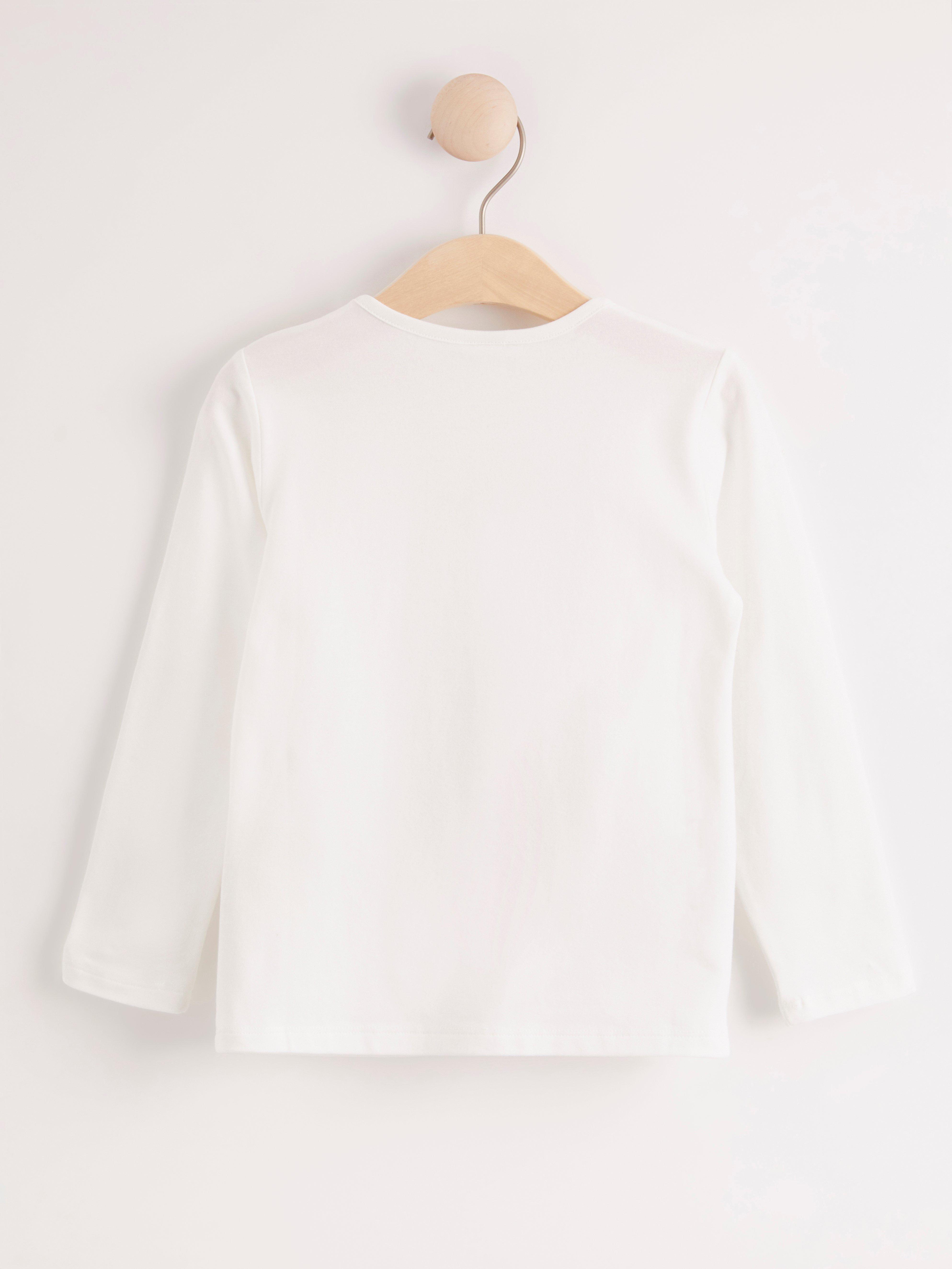 white long sleeve sequin top