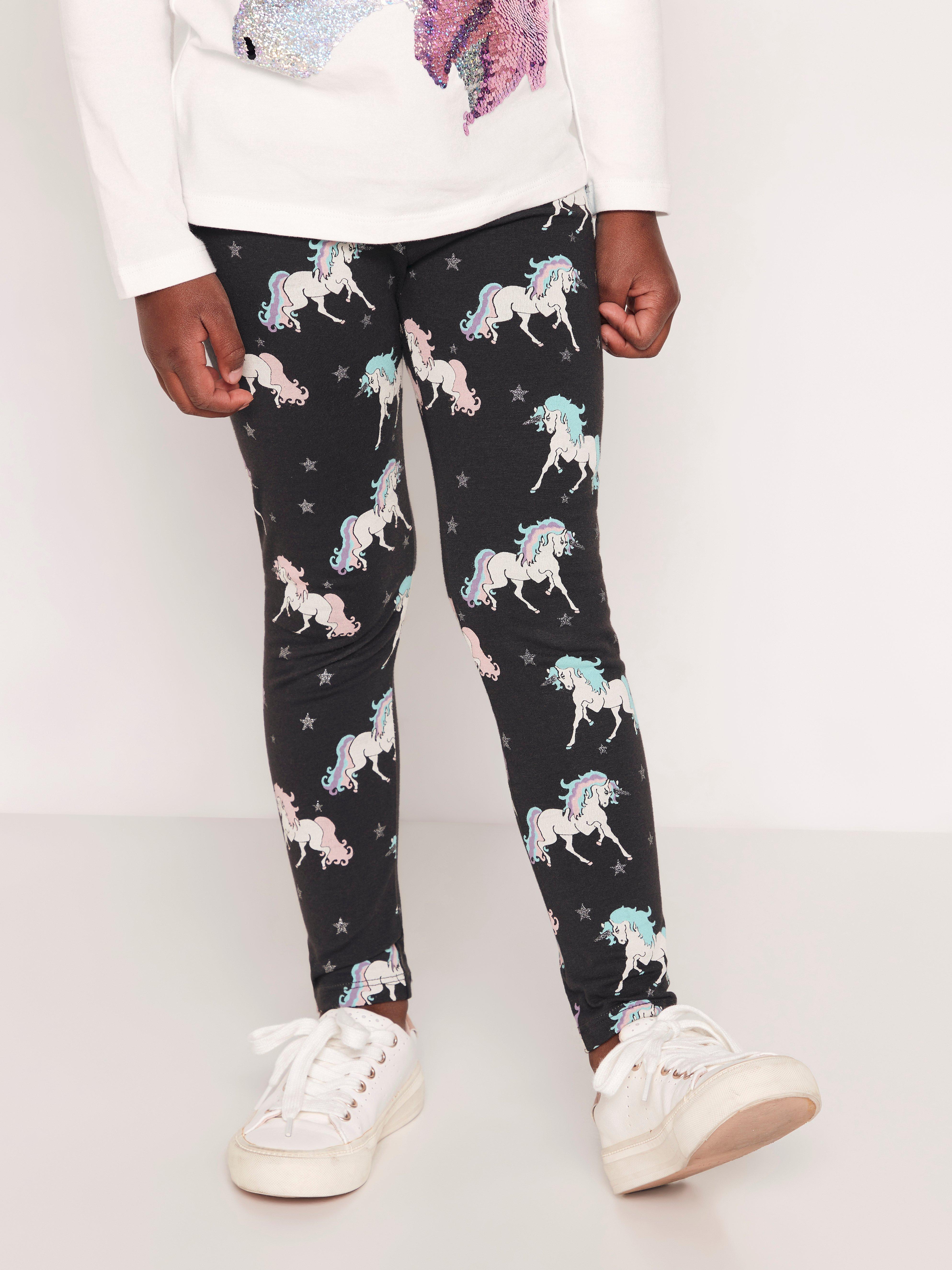 unicorn print leggings