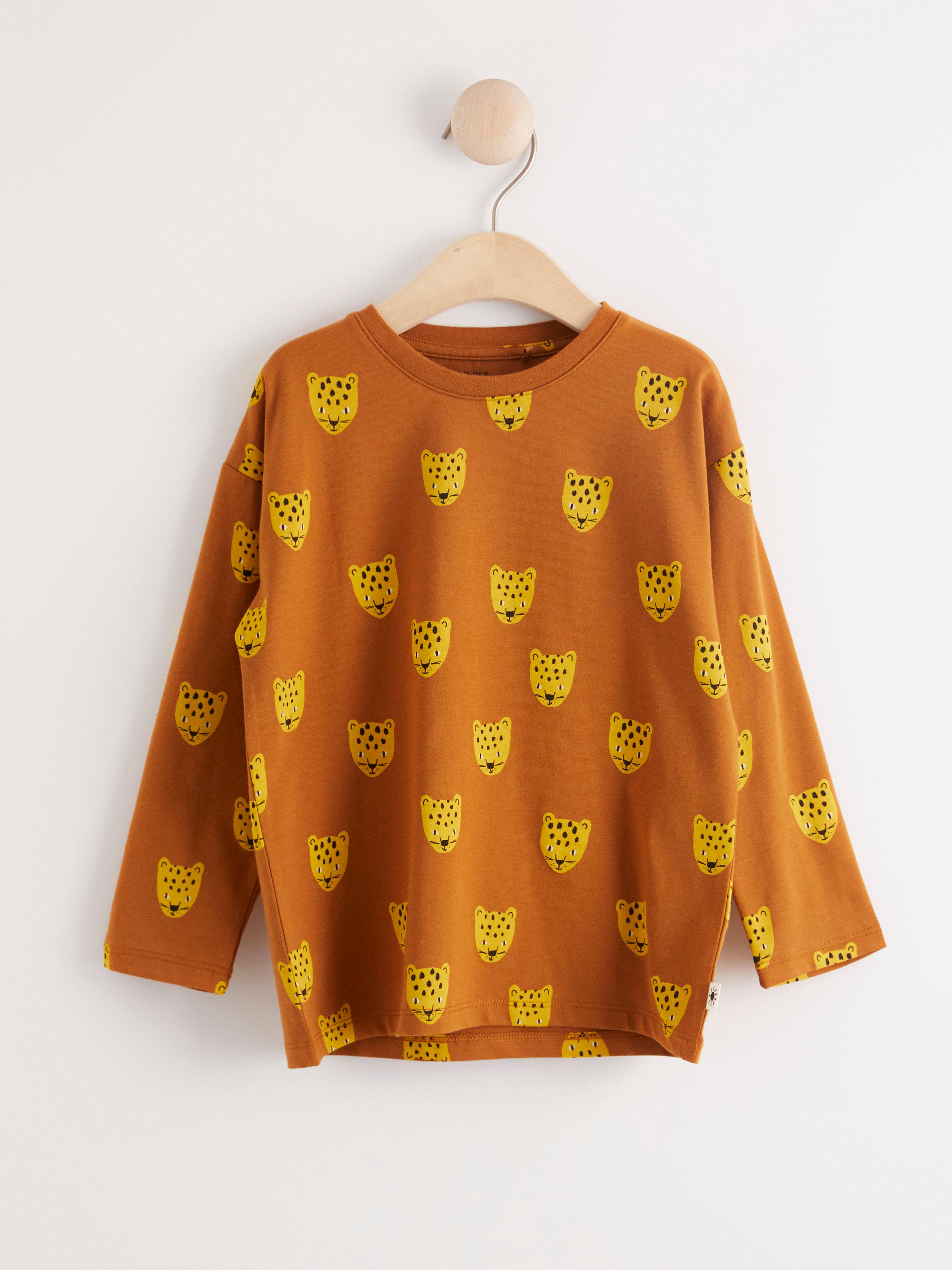 Top - Kids Wear - Brown