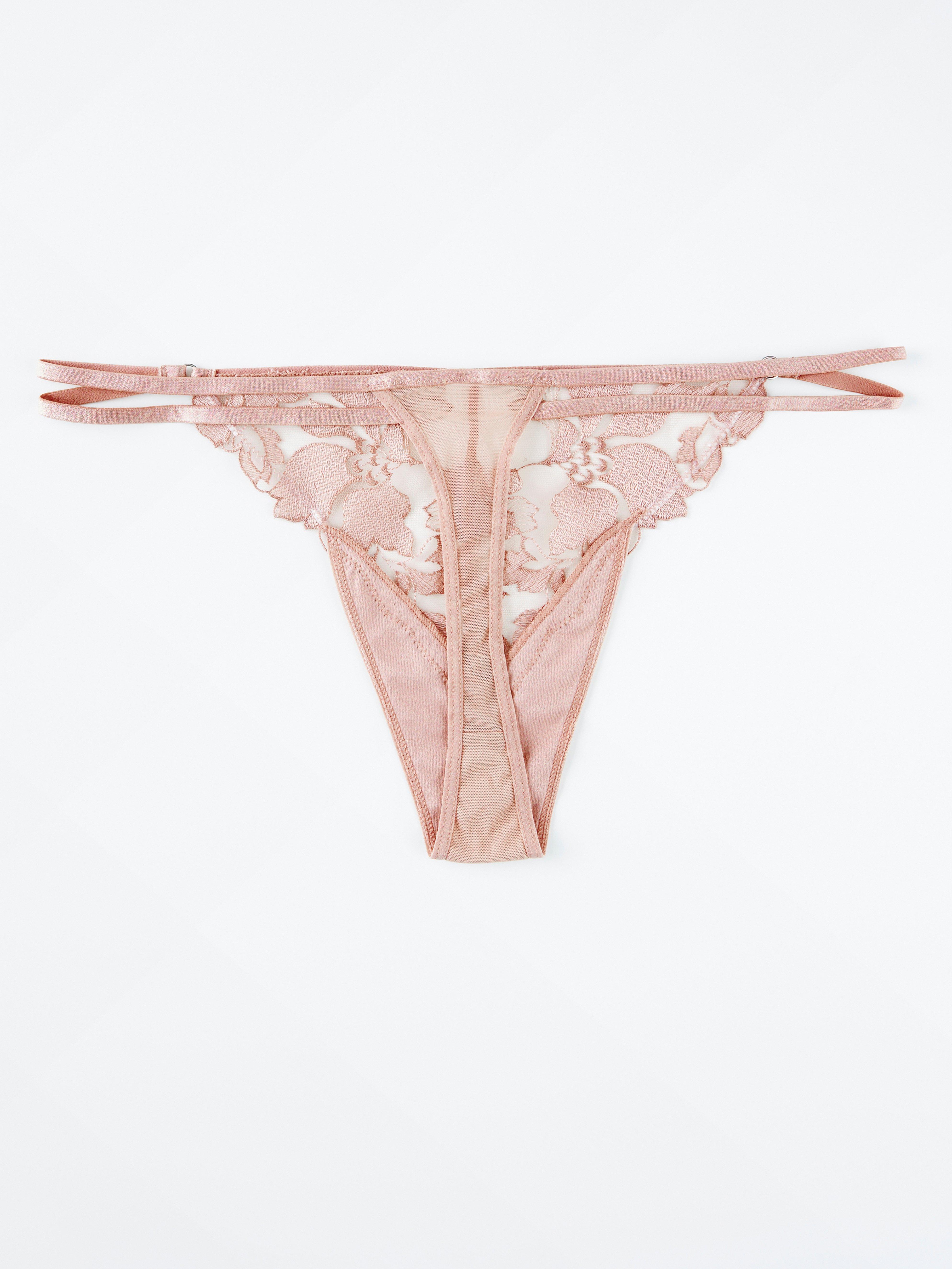 Thong Low - Lingerie - Pink