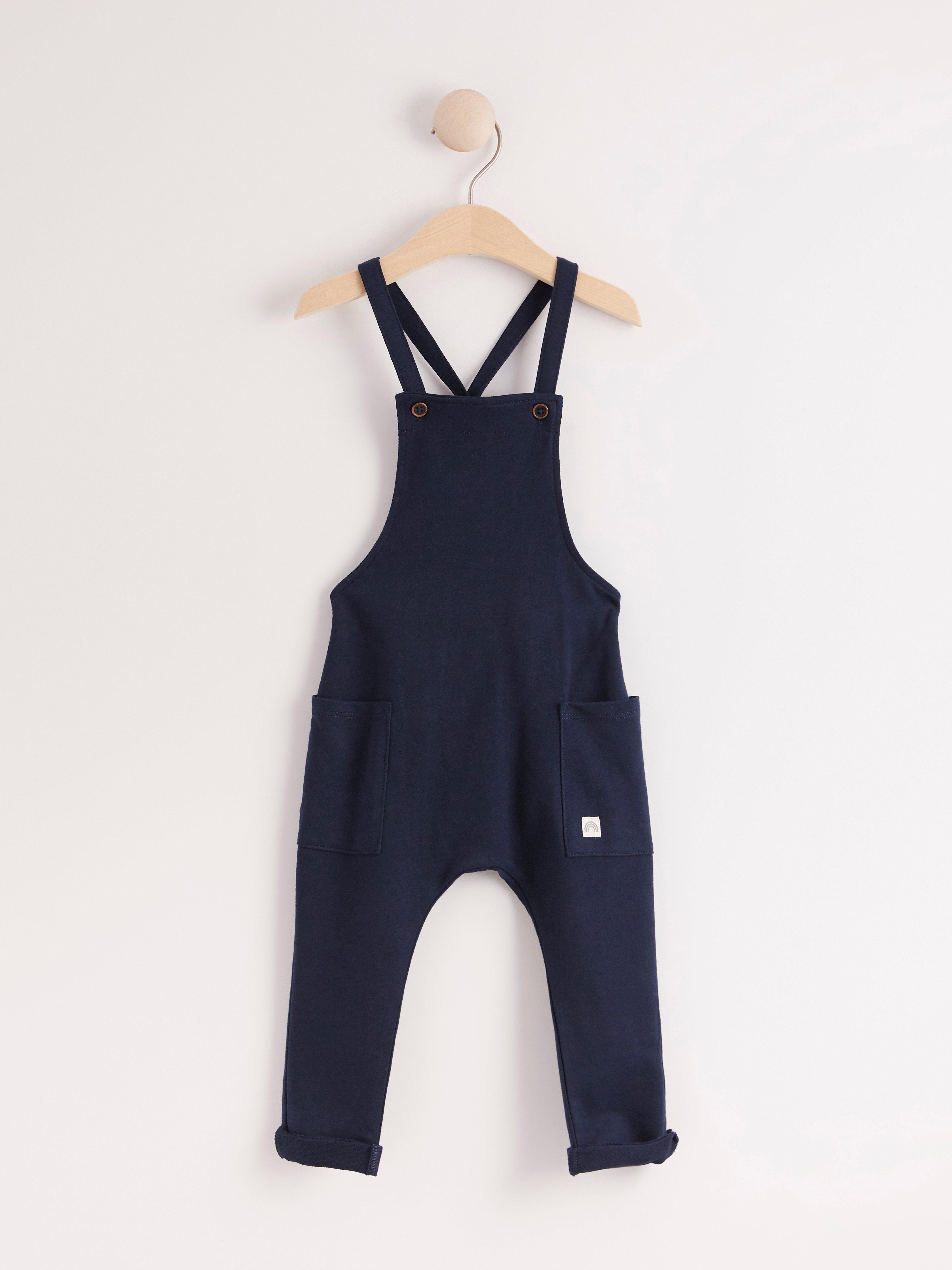 Bib Trousers - Kids Wear - Blue