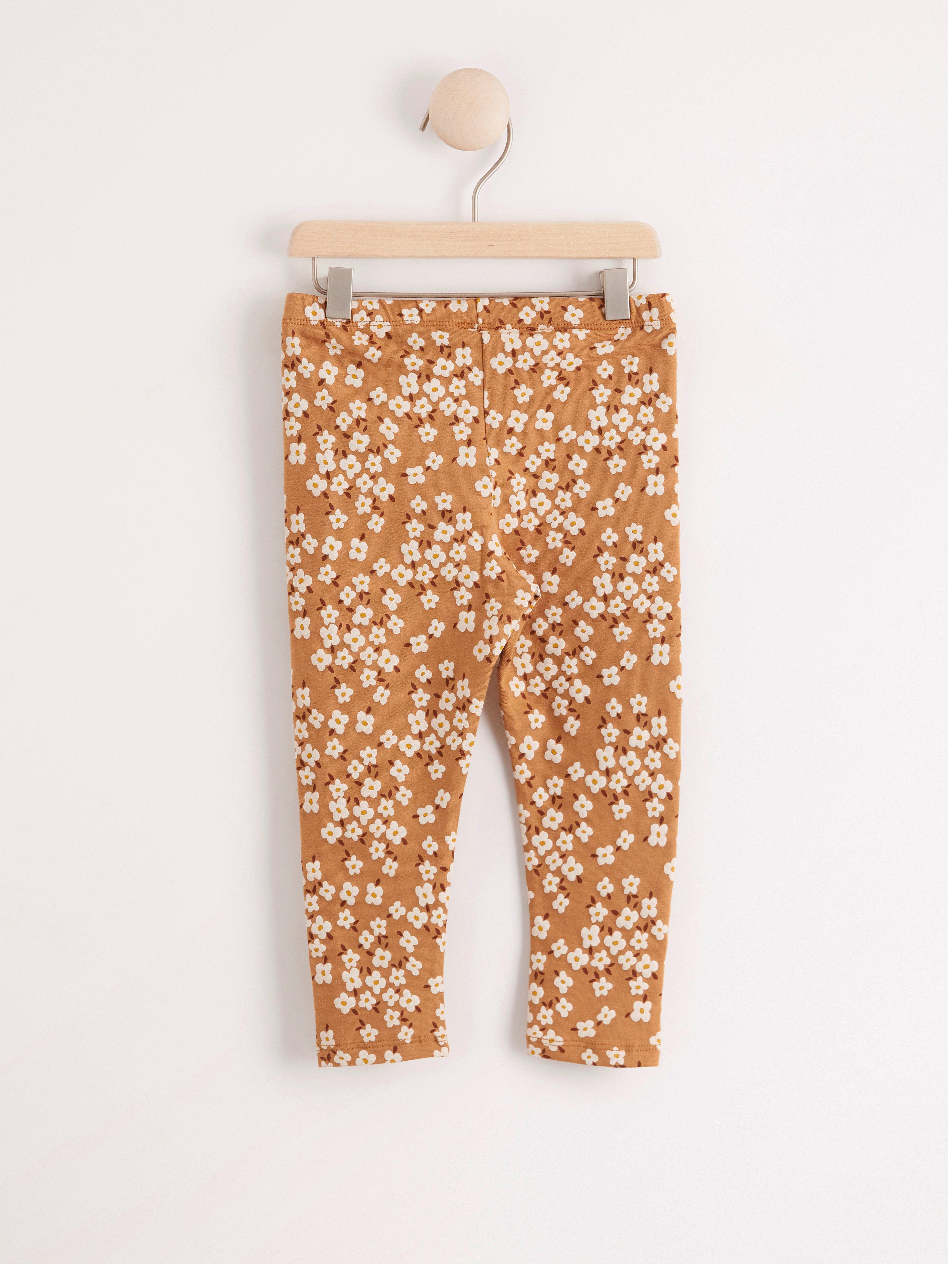 Leggings - Barn - Brun