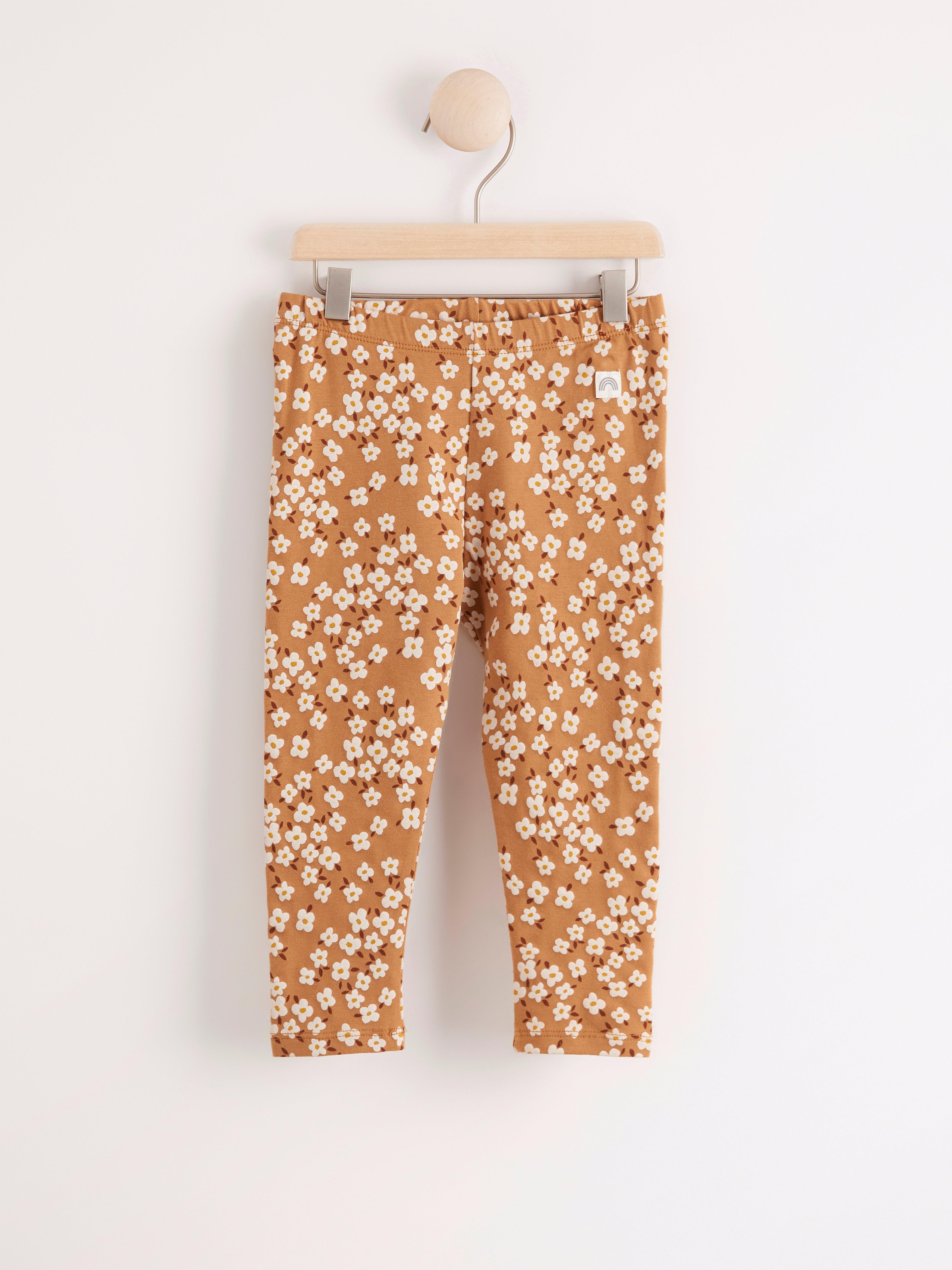 Leggingsit - Lapset - Ruskea