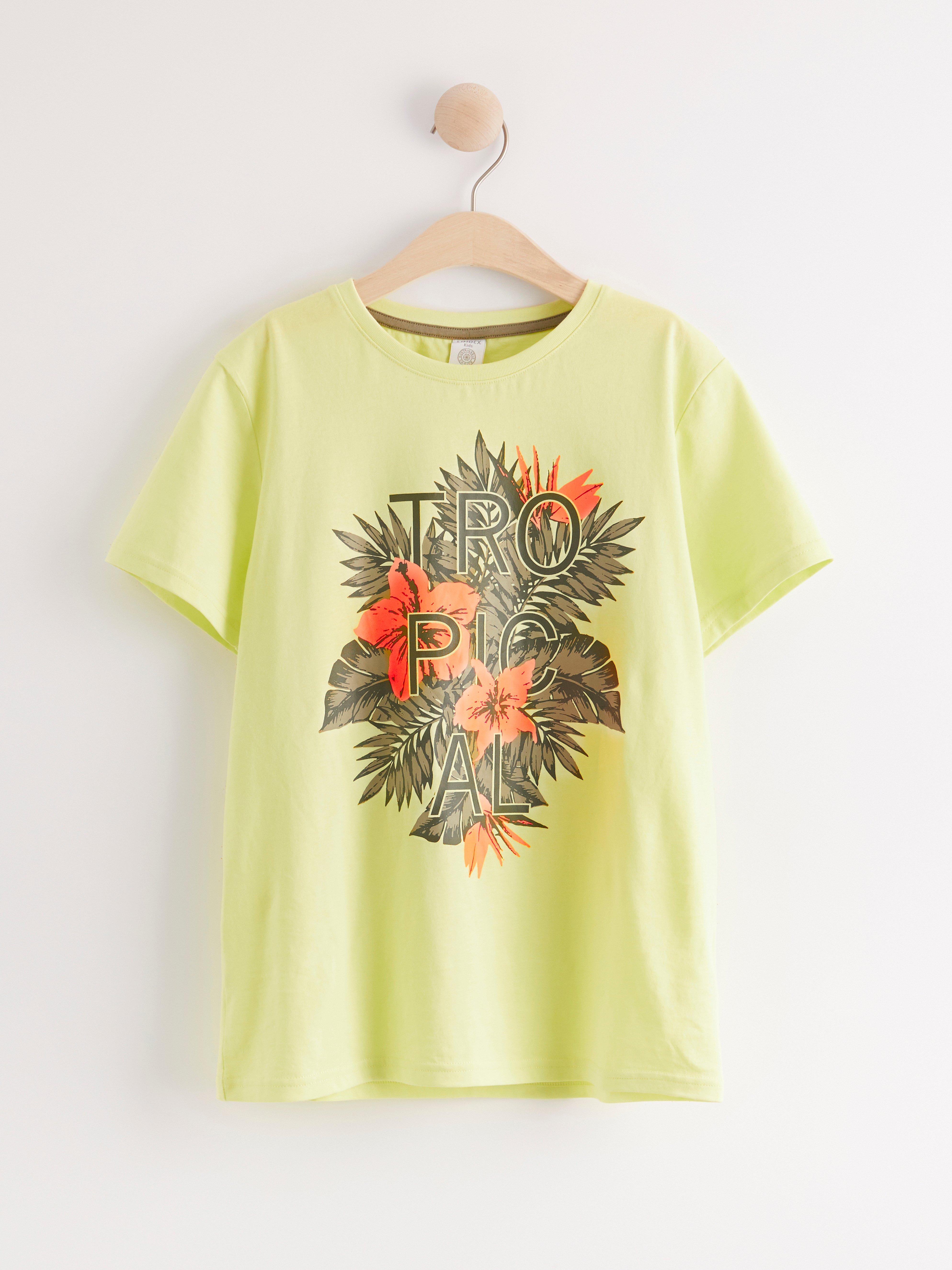 T-shirt - Barn - Lime