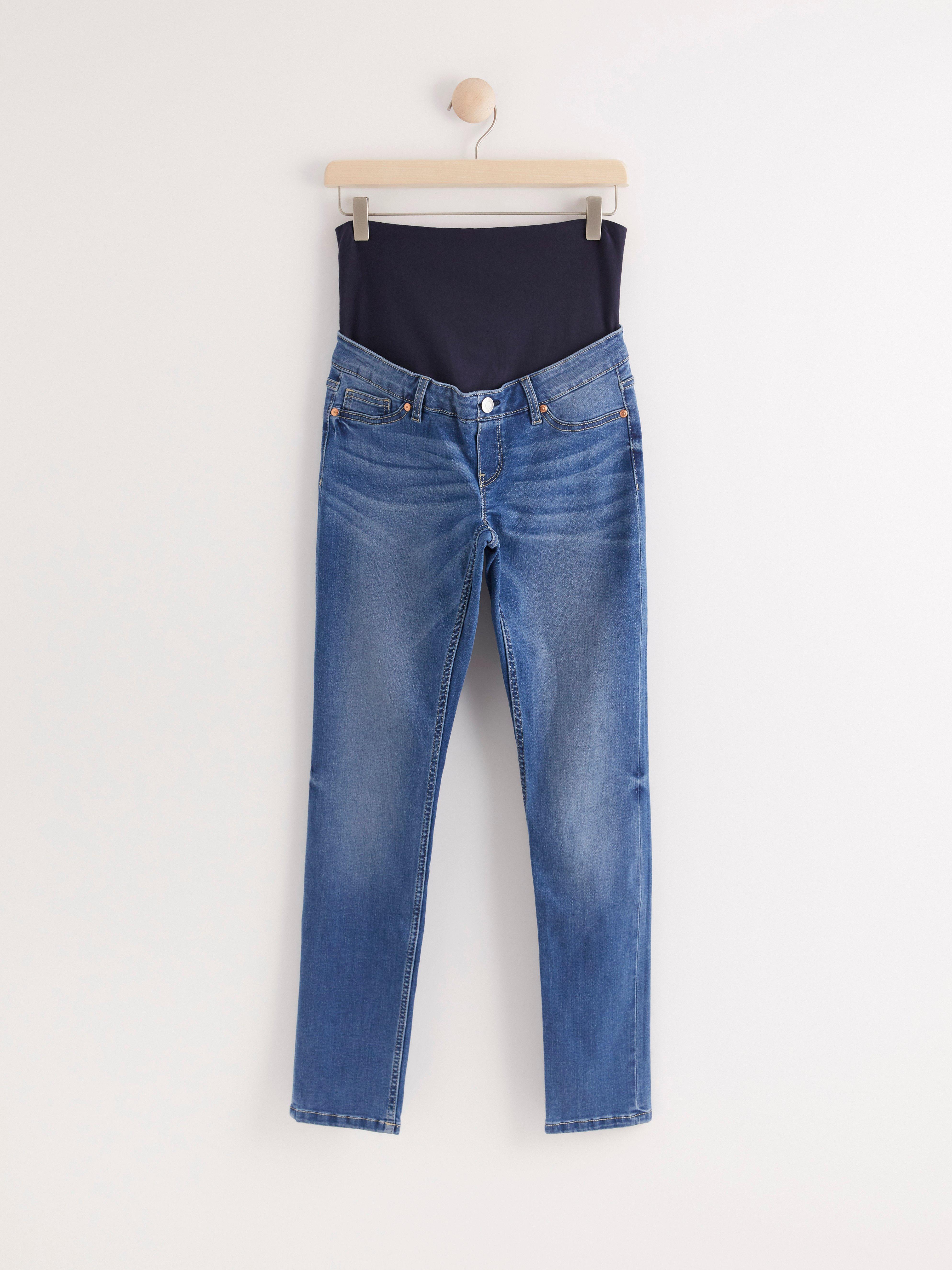 Gravidjeans - Dam - Blå