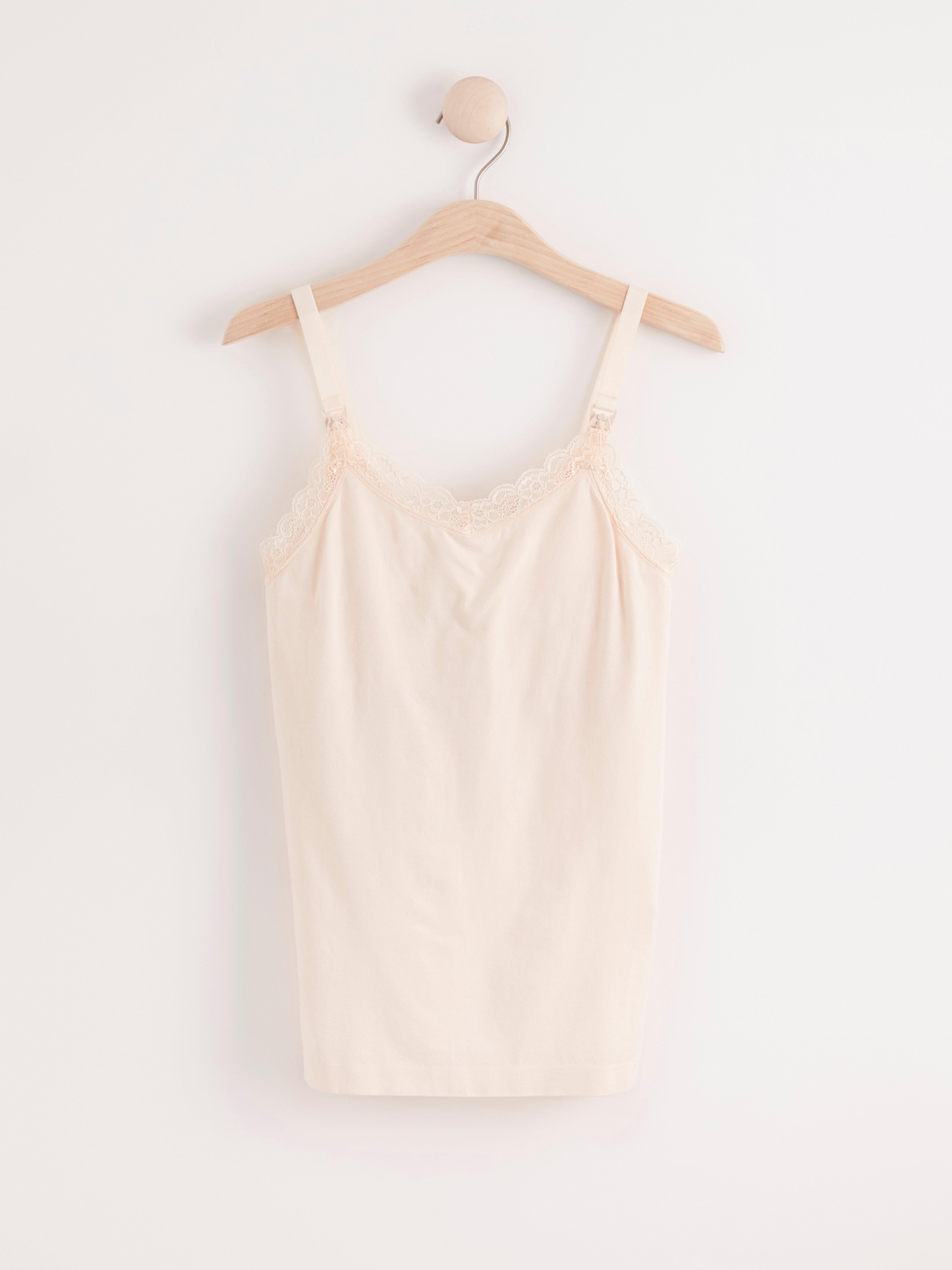 Nursing Camisole - Lingerie - White