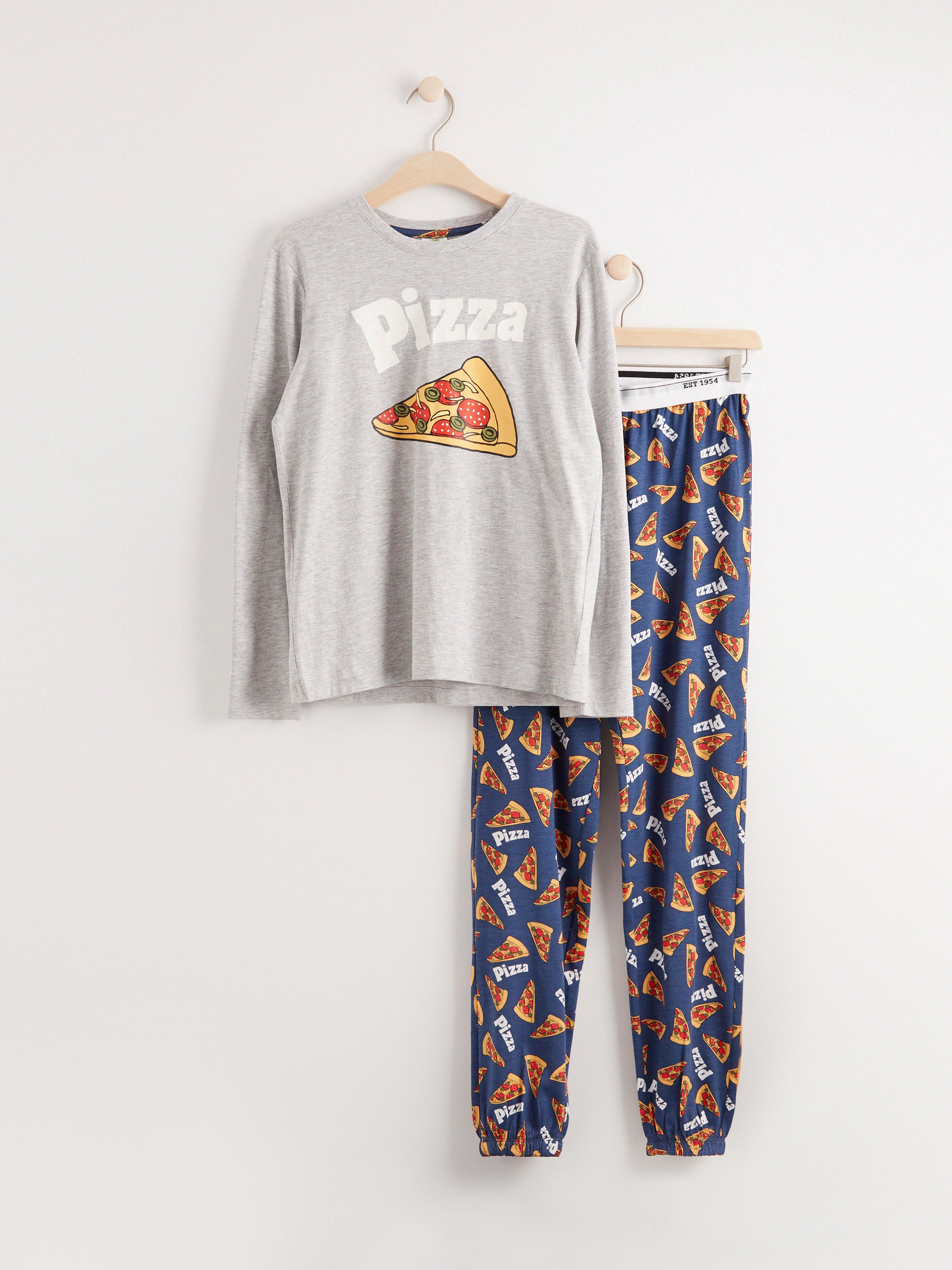 Pizza pajamas hot sale