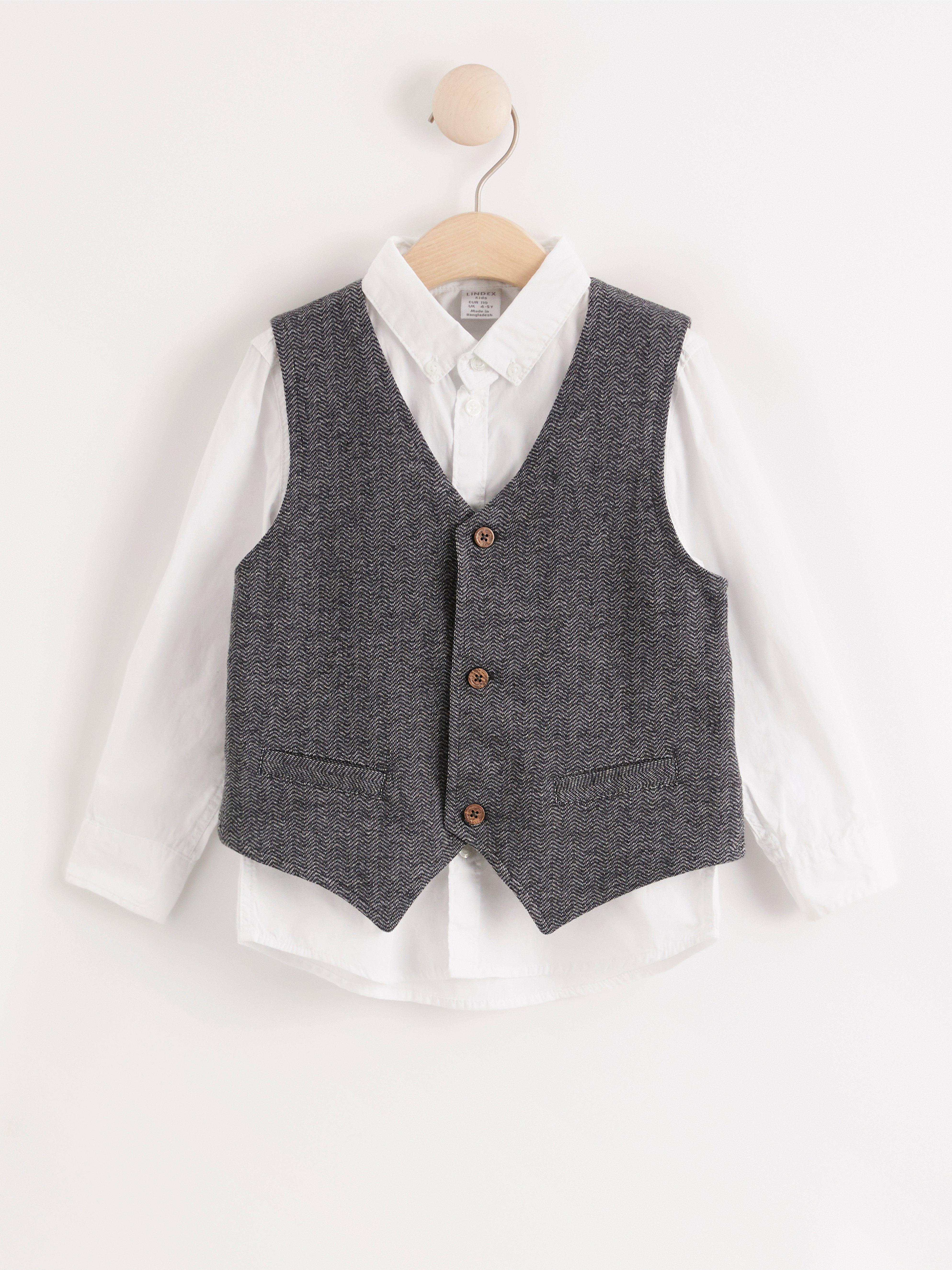 Skjorta - Barn - Svart