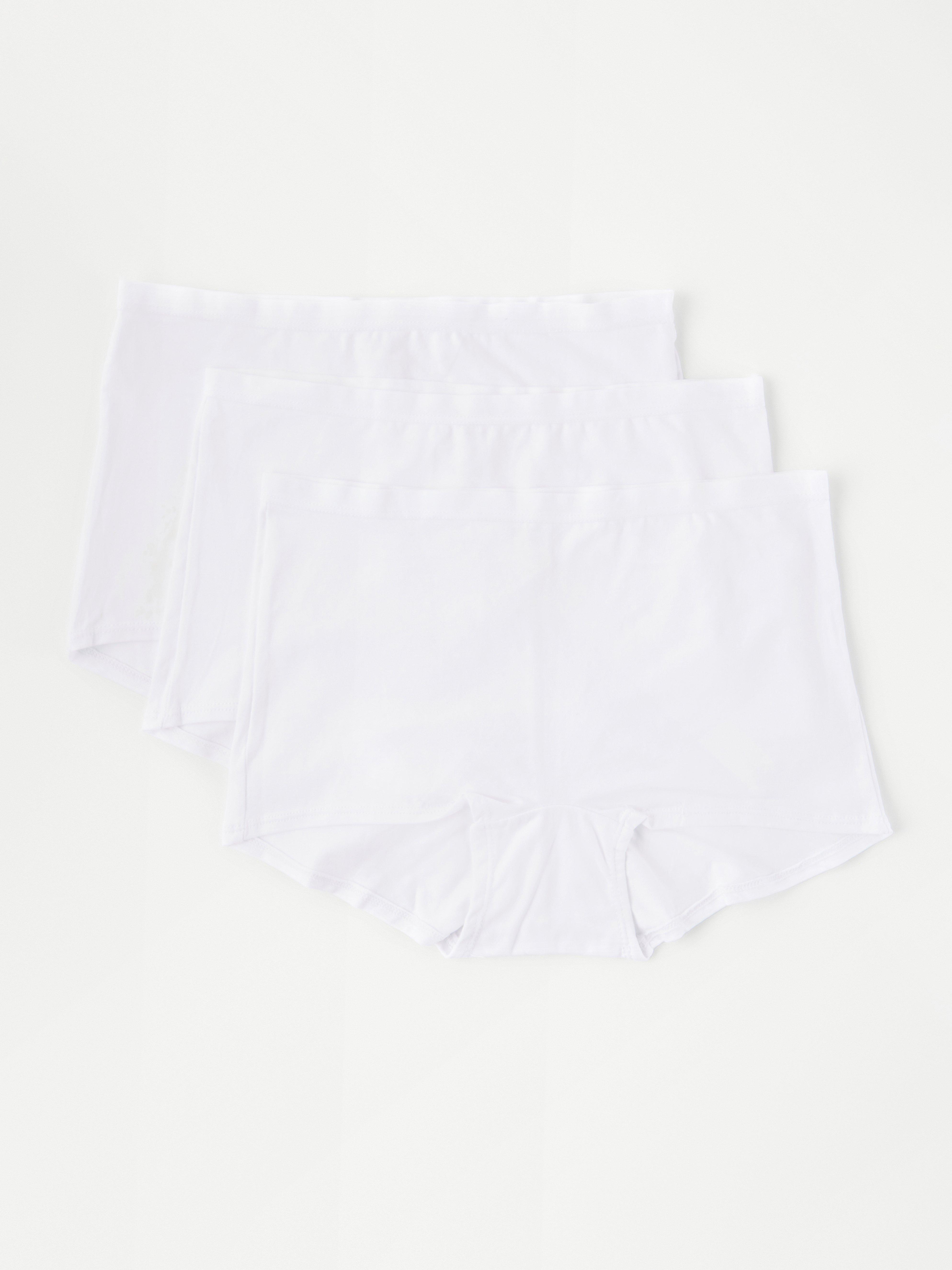 Boksershorts med høyt liv - Undertøy - Hvit
