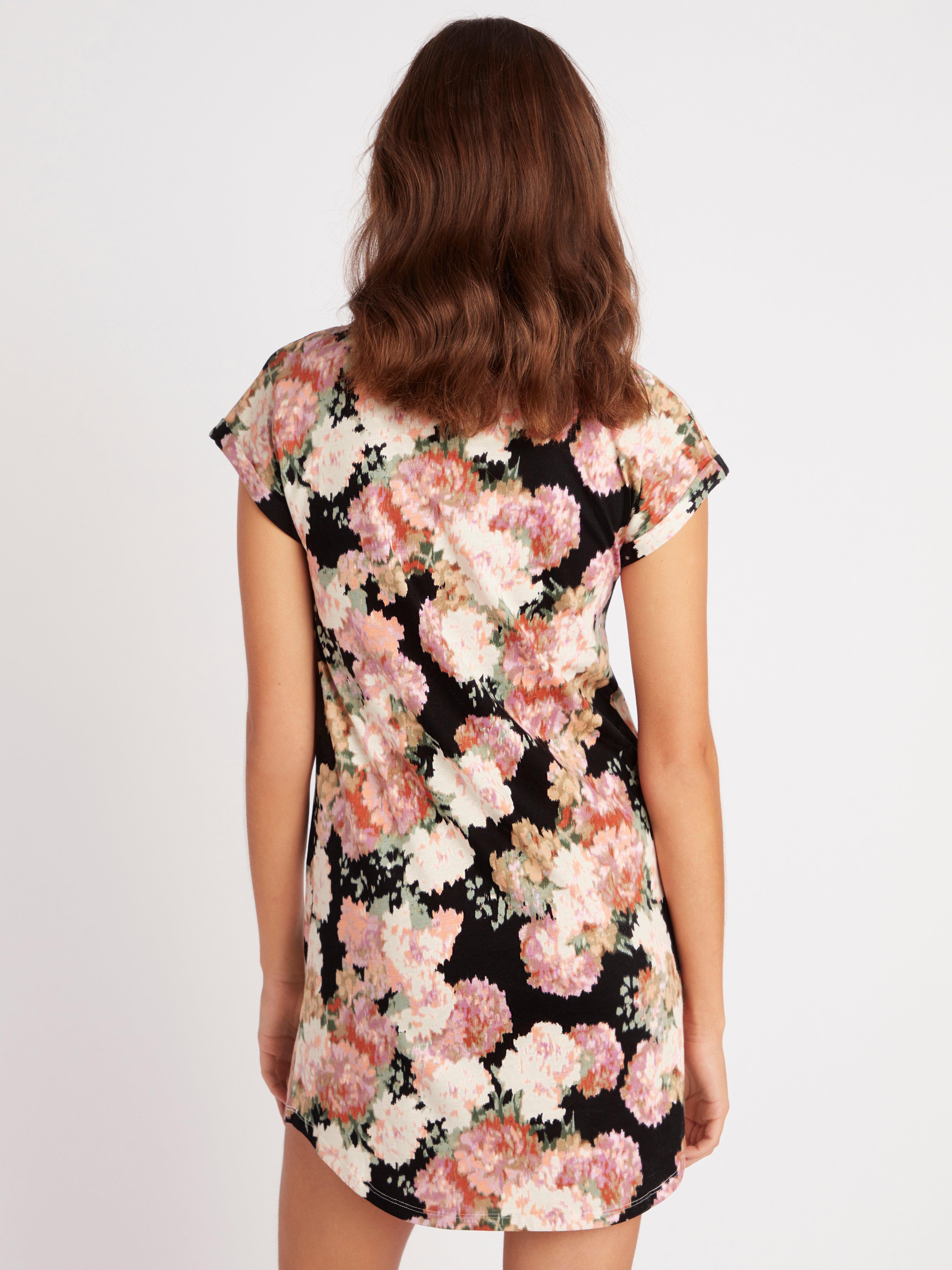 floral night dress