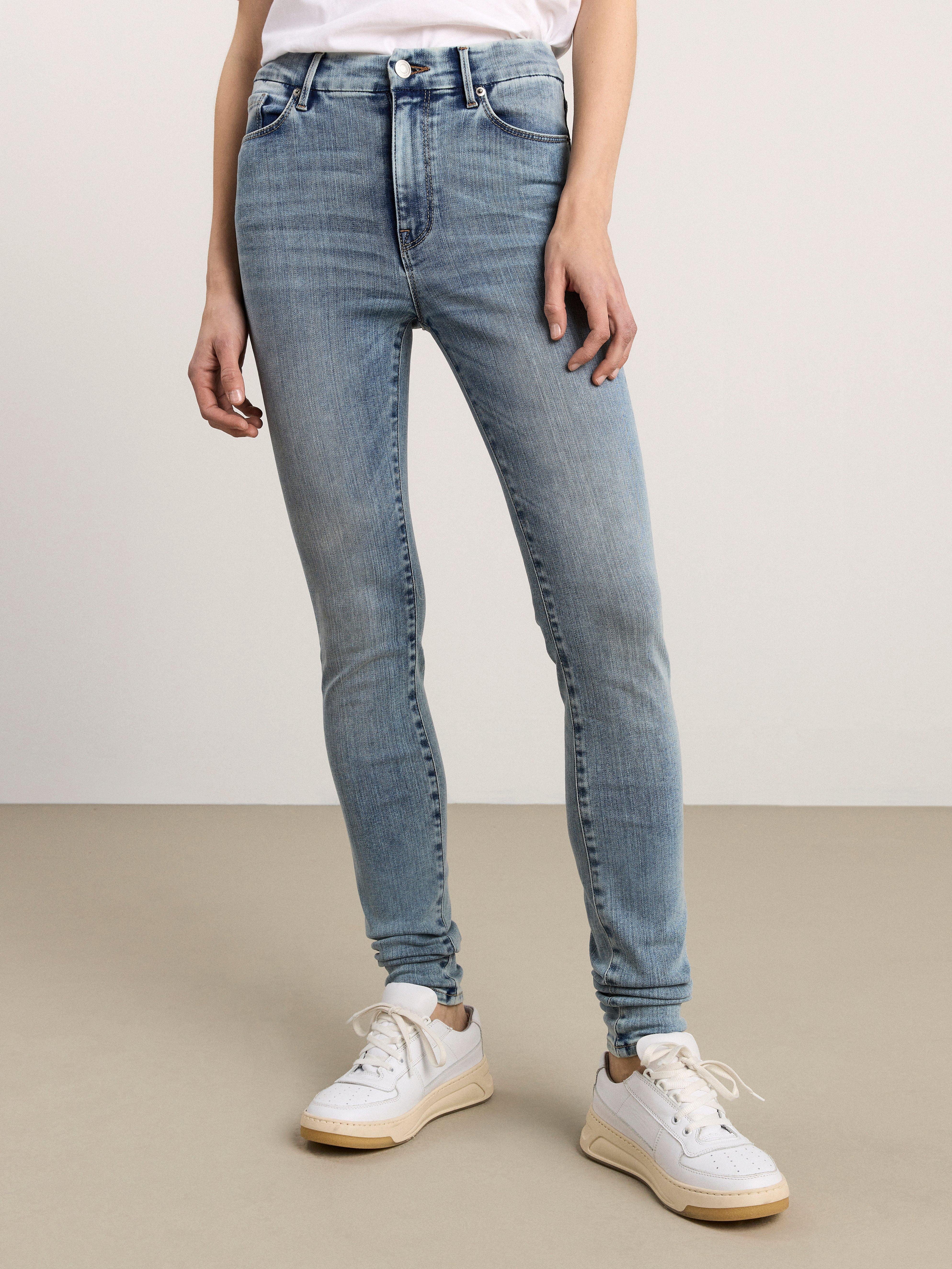 stretch jean waist