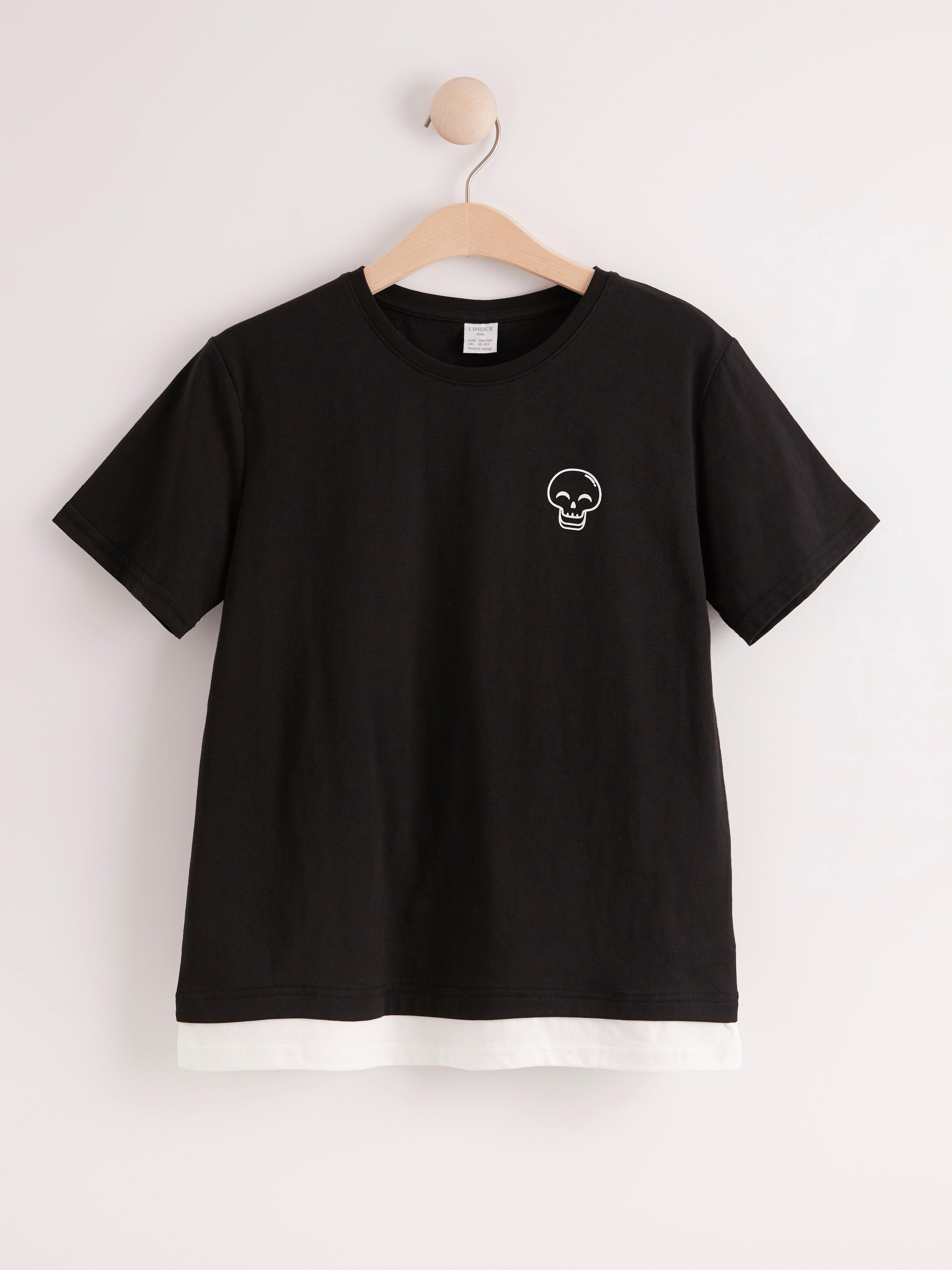 T-shirt - Barn - Svart