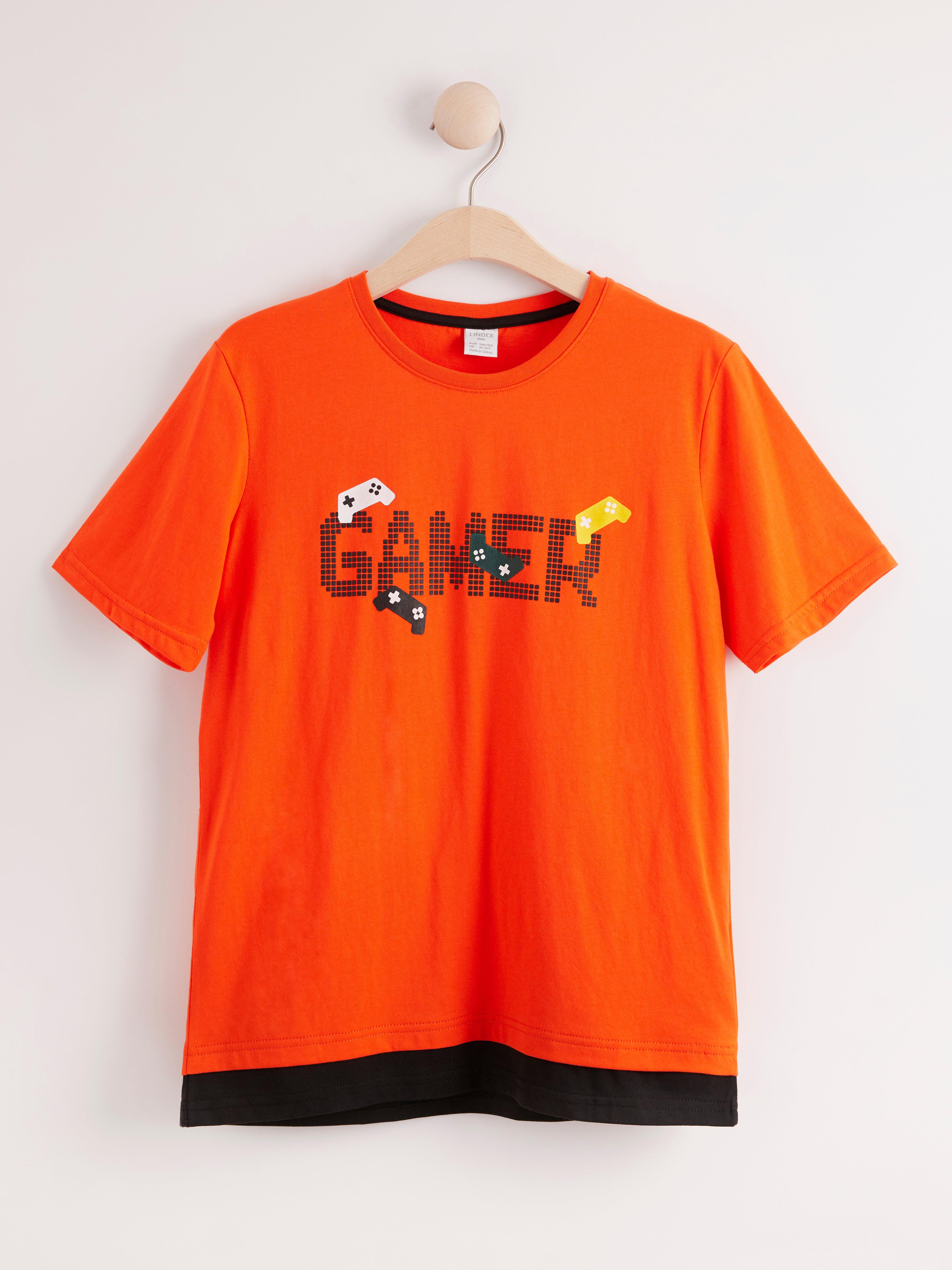 T-shirt - Barn - Orange