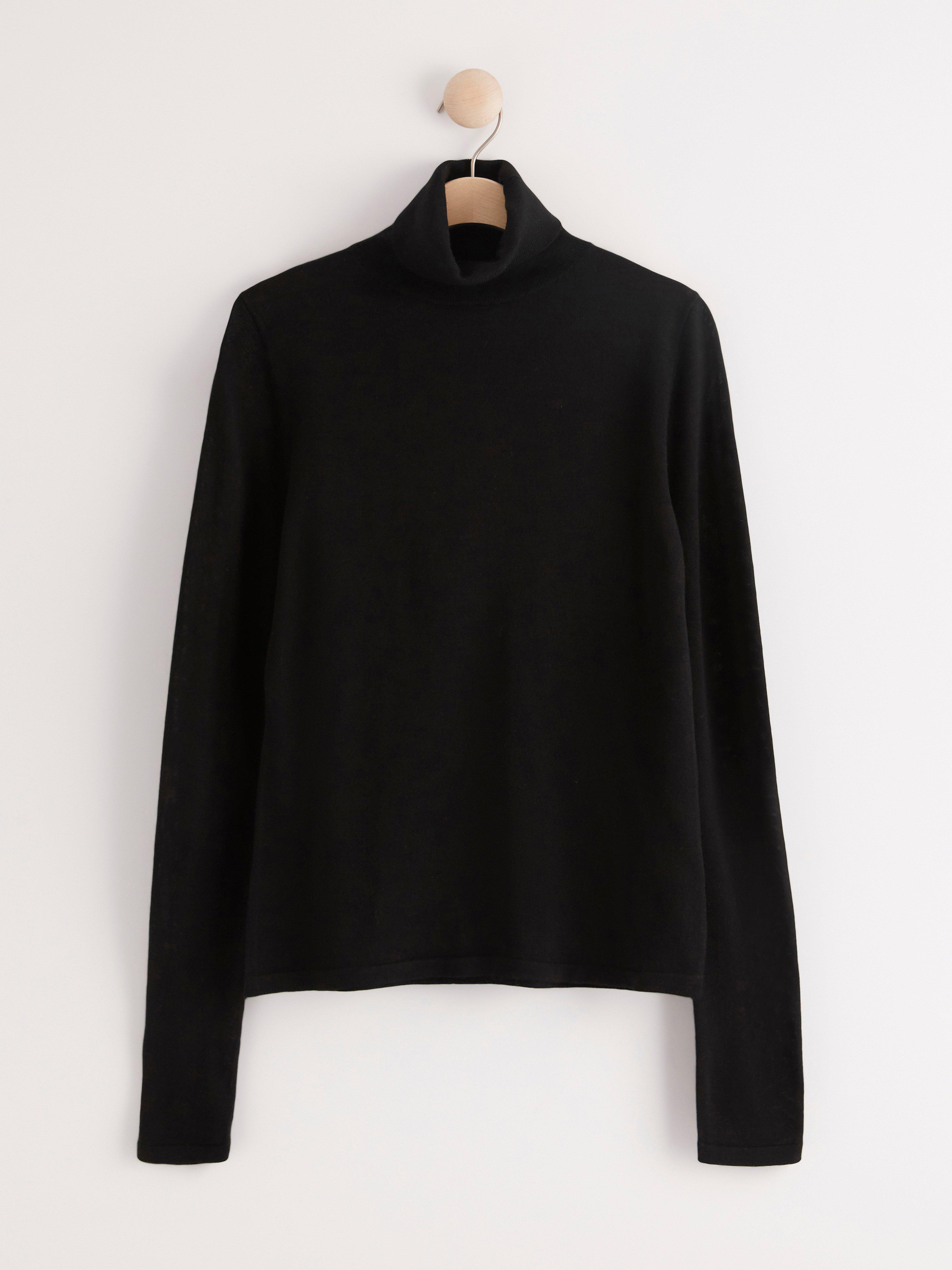 Roller Neck Sweater - Womens Wear - Black