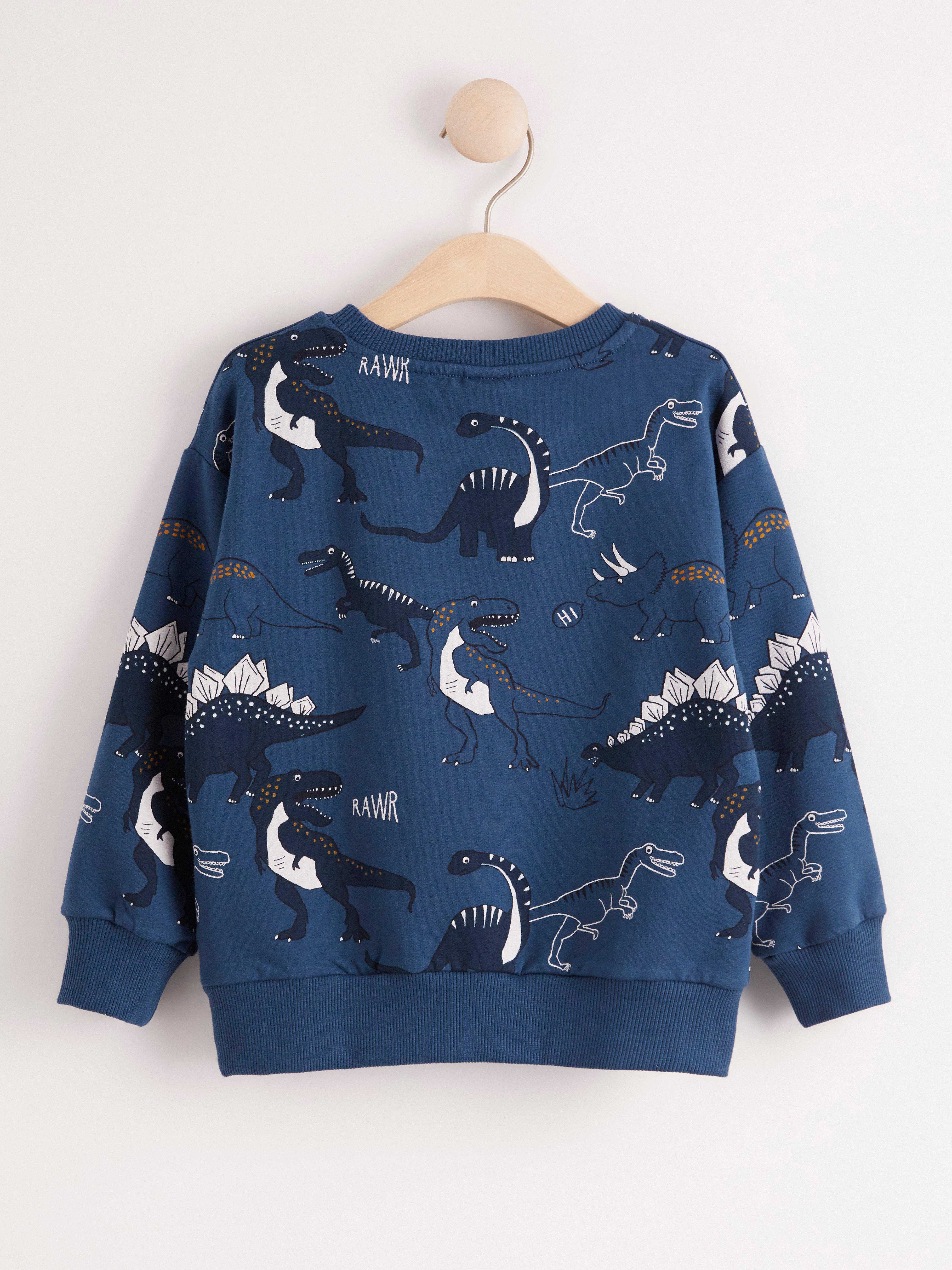 Sweatshirt - Barn - Blå