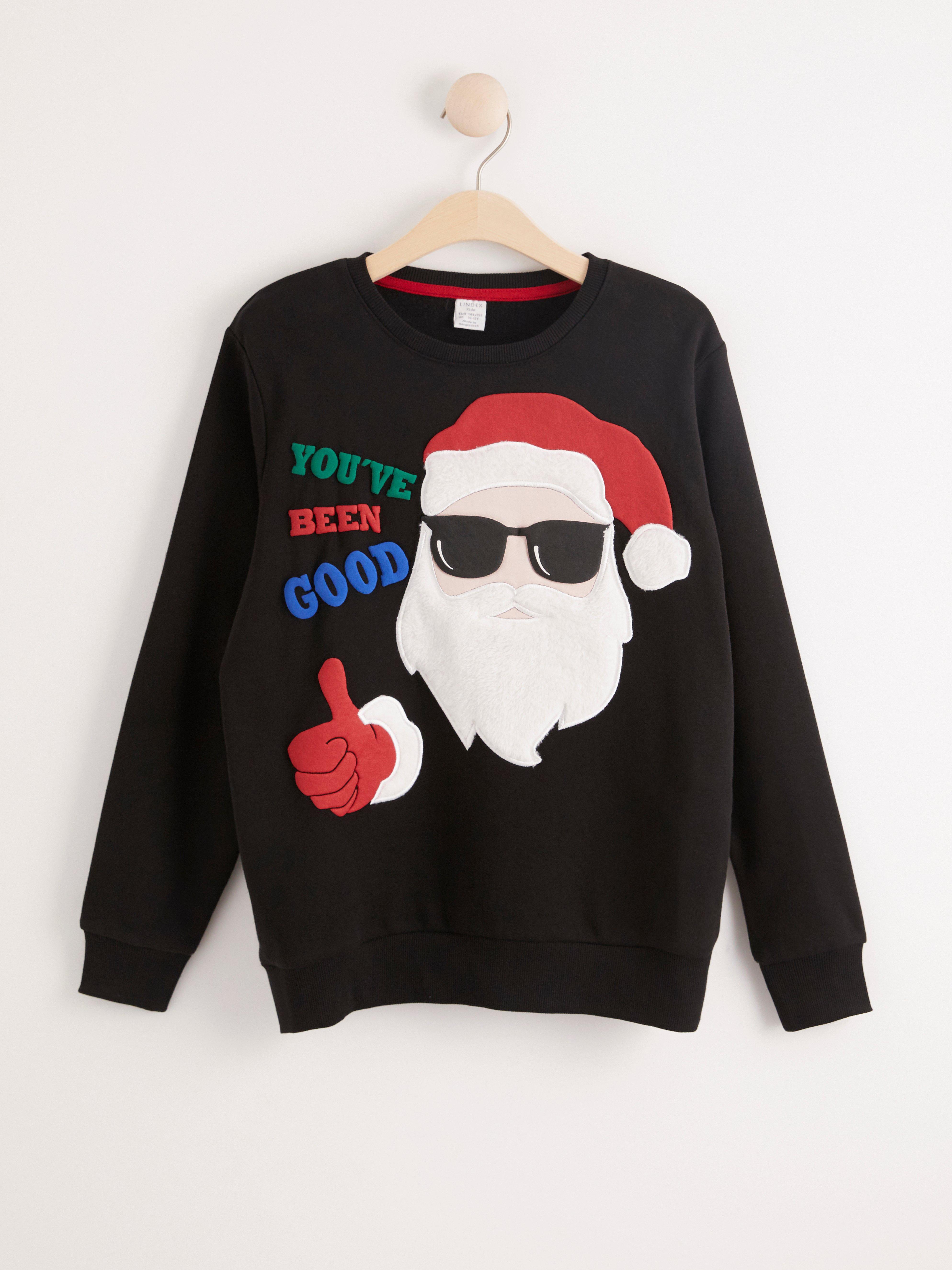 Sweatshirt - Barn - Svart