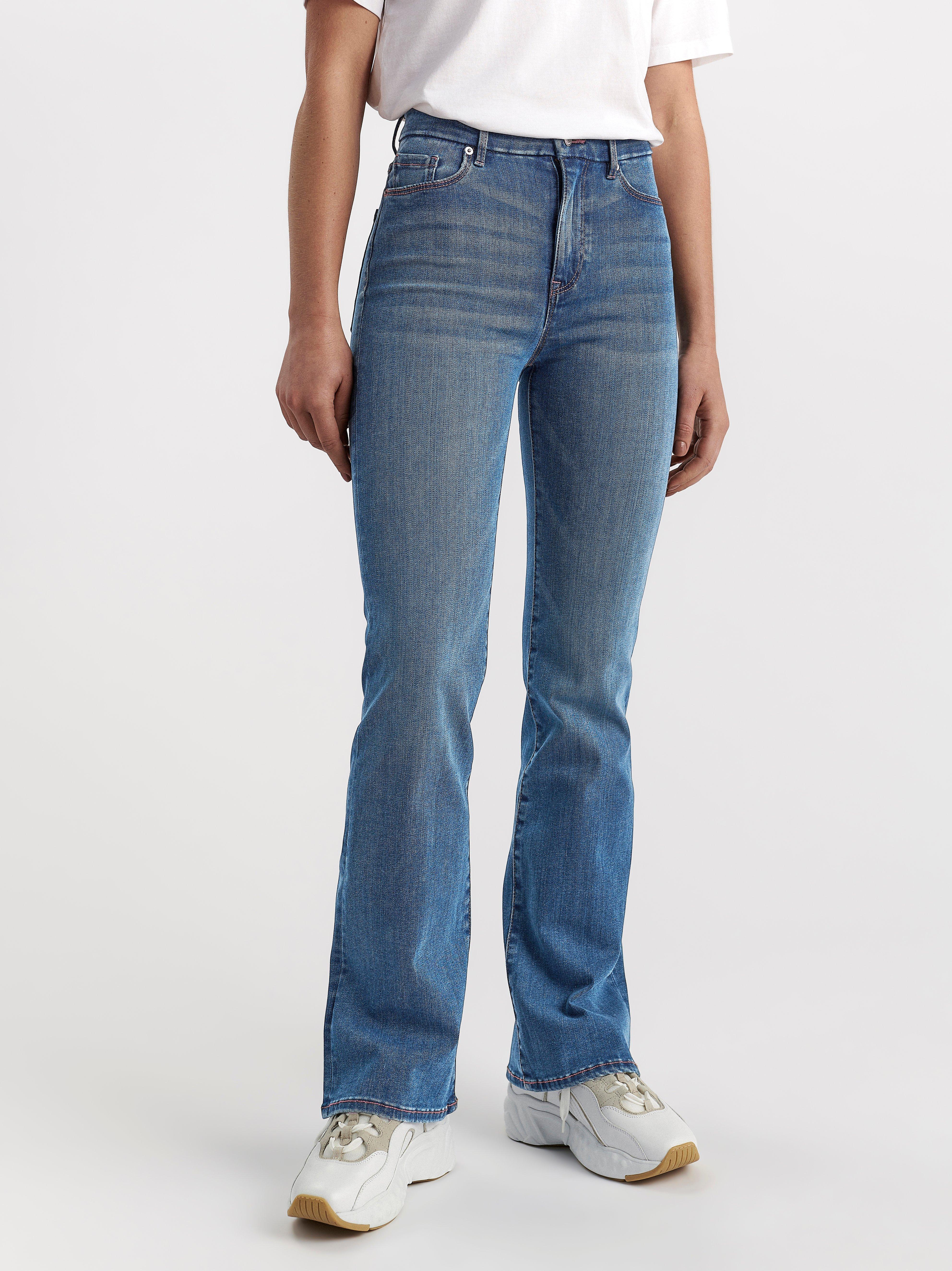 extra long flare jeans