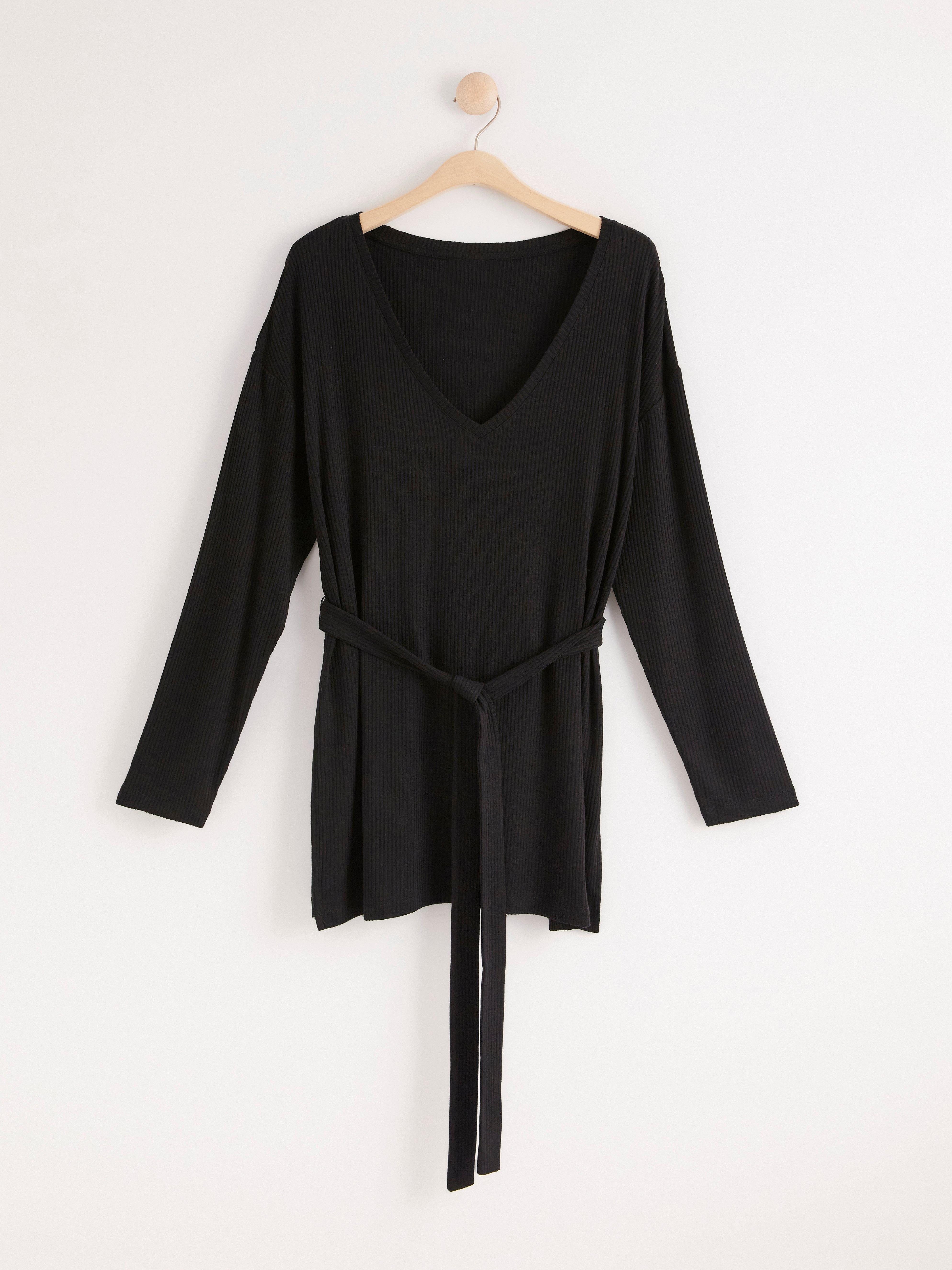 Pyjama Top - Lingerie - Black